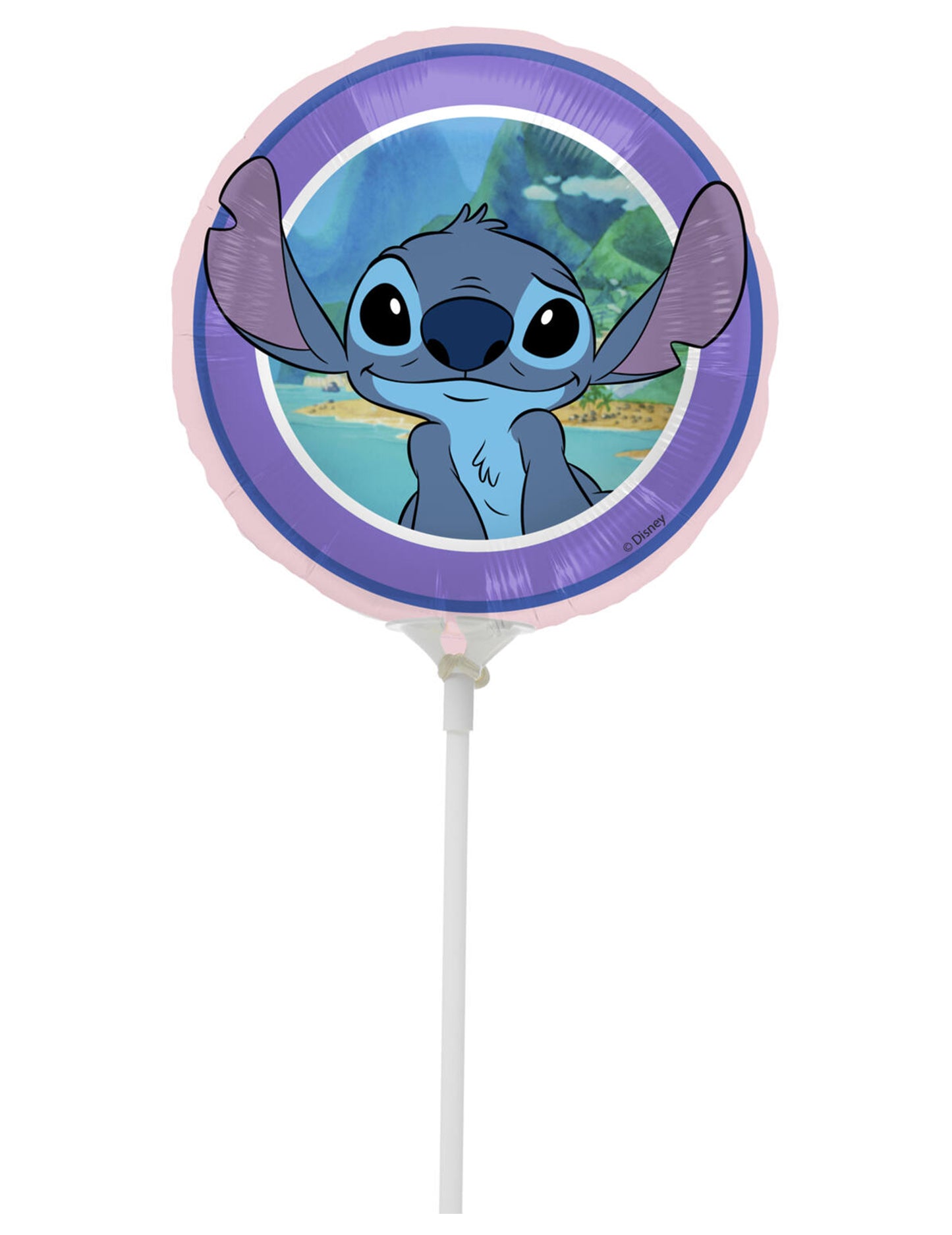 Mini hliníkový balonek Stitch™ 23 cm