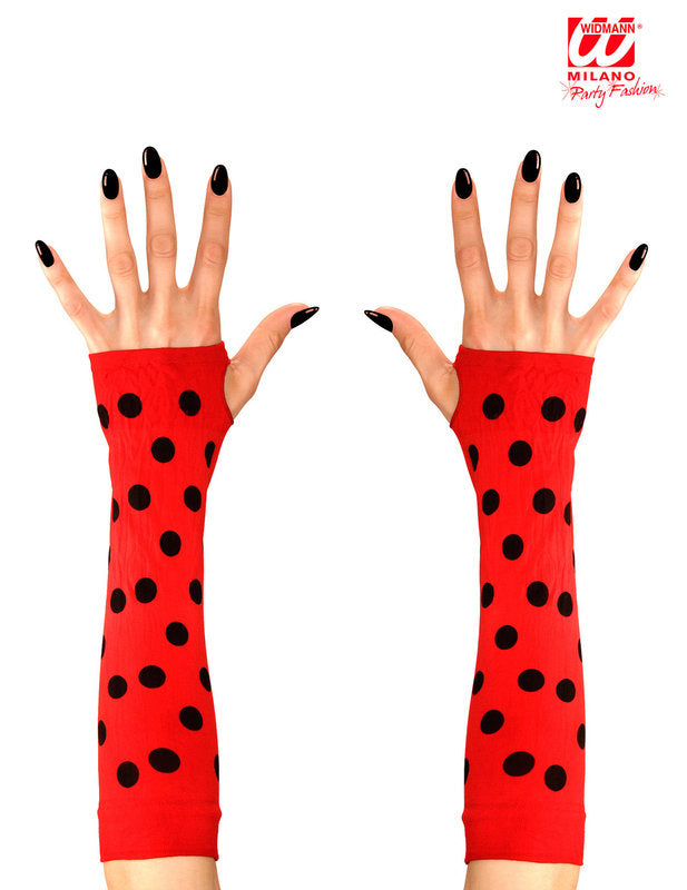 Dlouhé palčáky pro dospělé Berušky