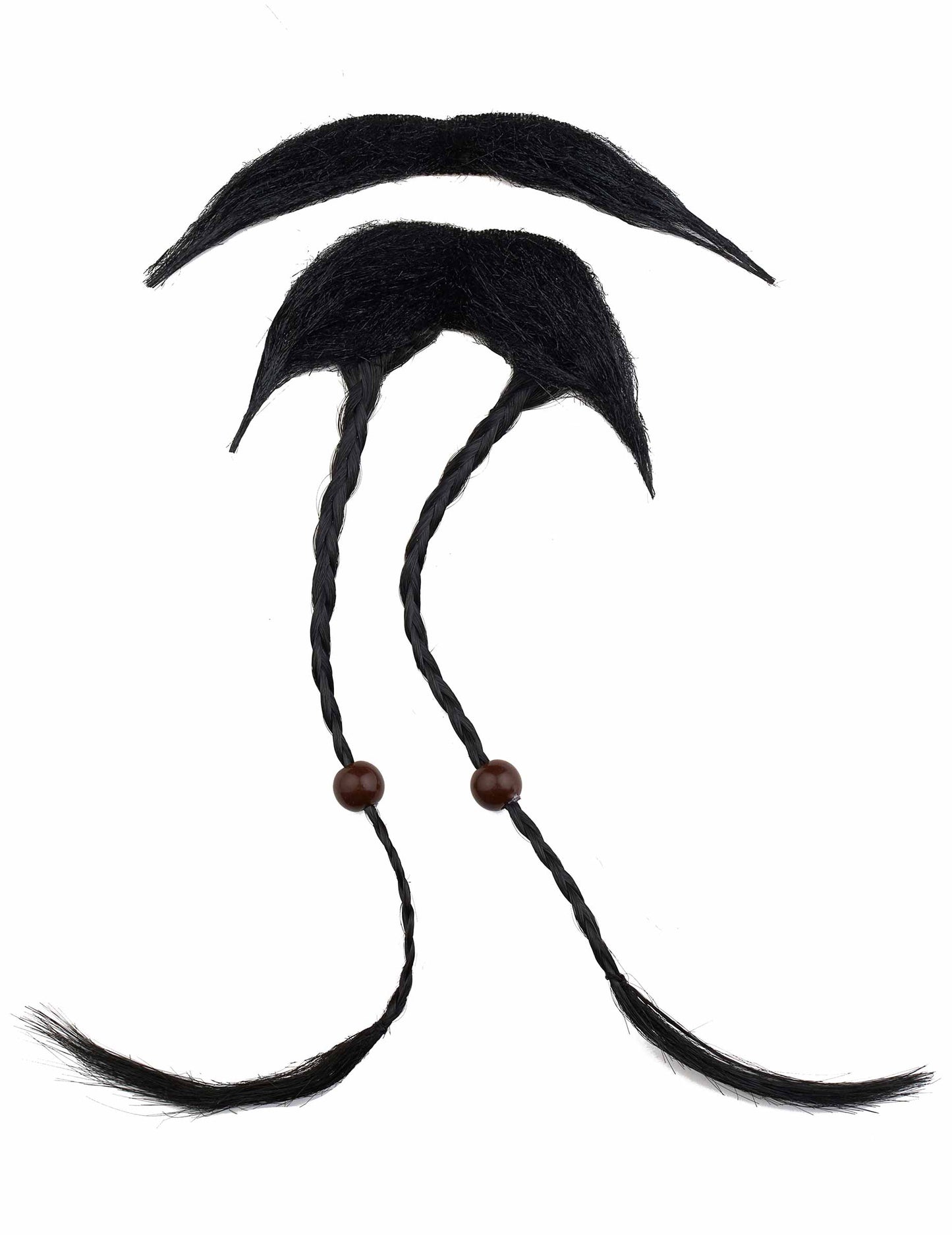 Dospělý pirátský knír a kozí bradka