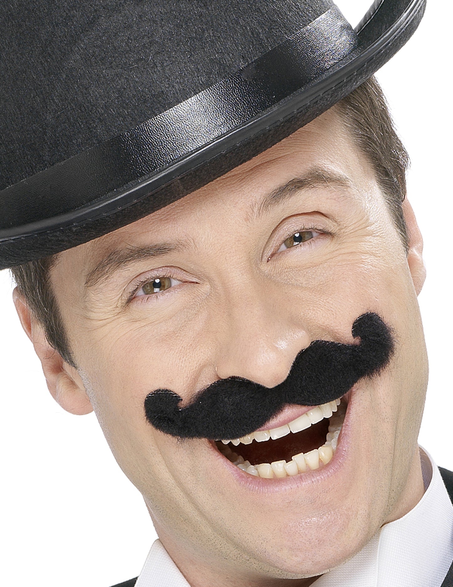 Dospělý černý anglický knír