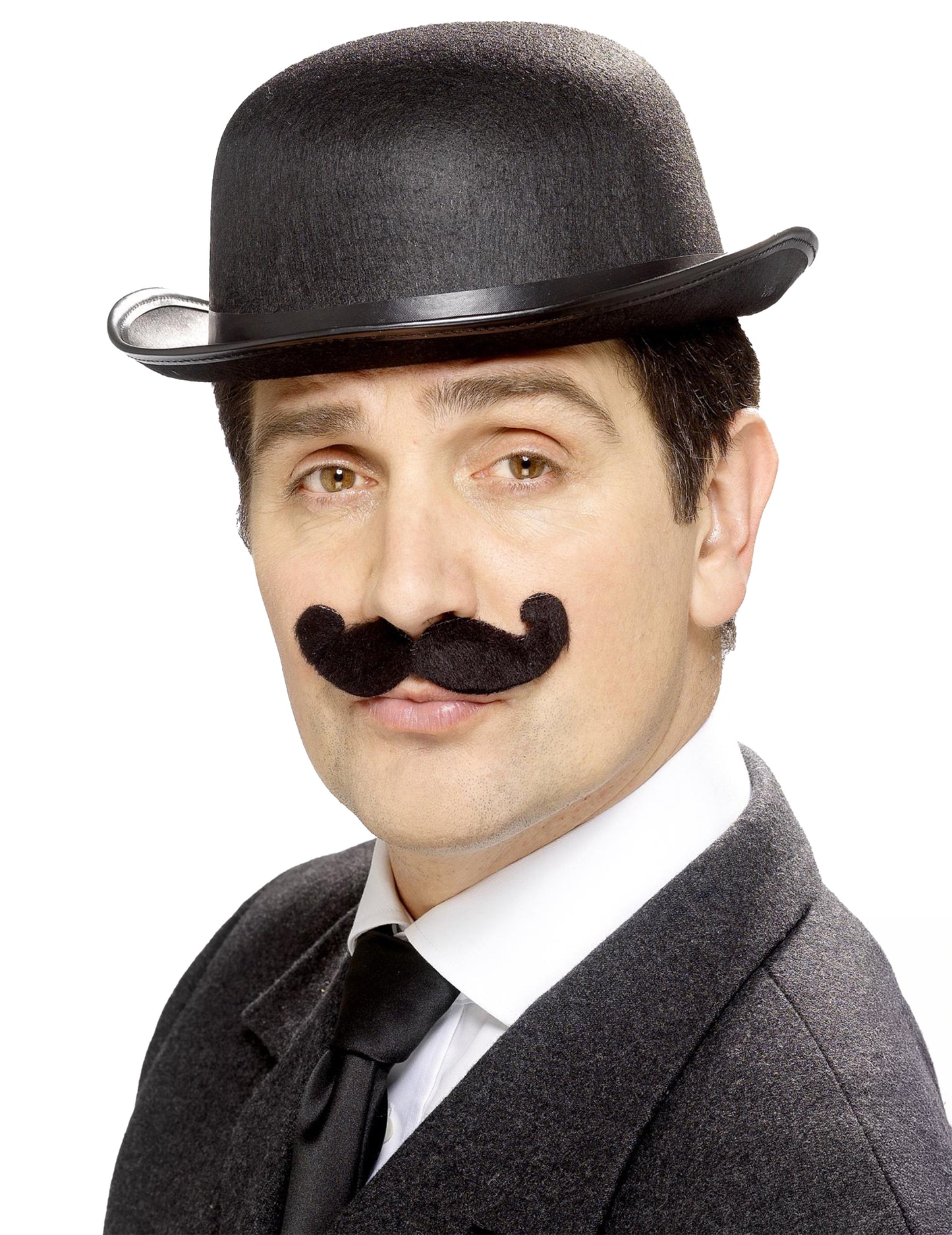 Dospělý černý anglický knír