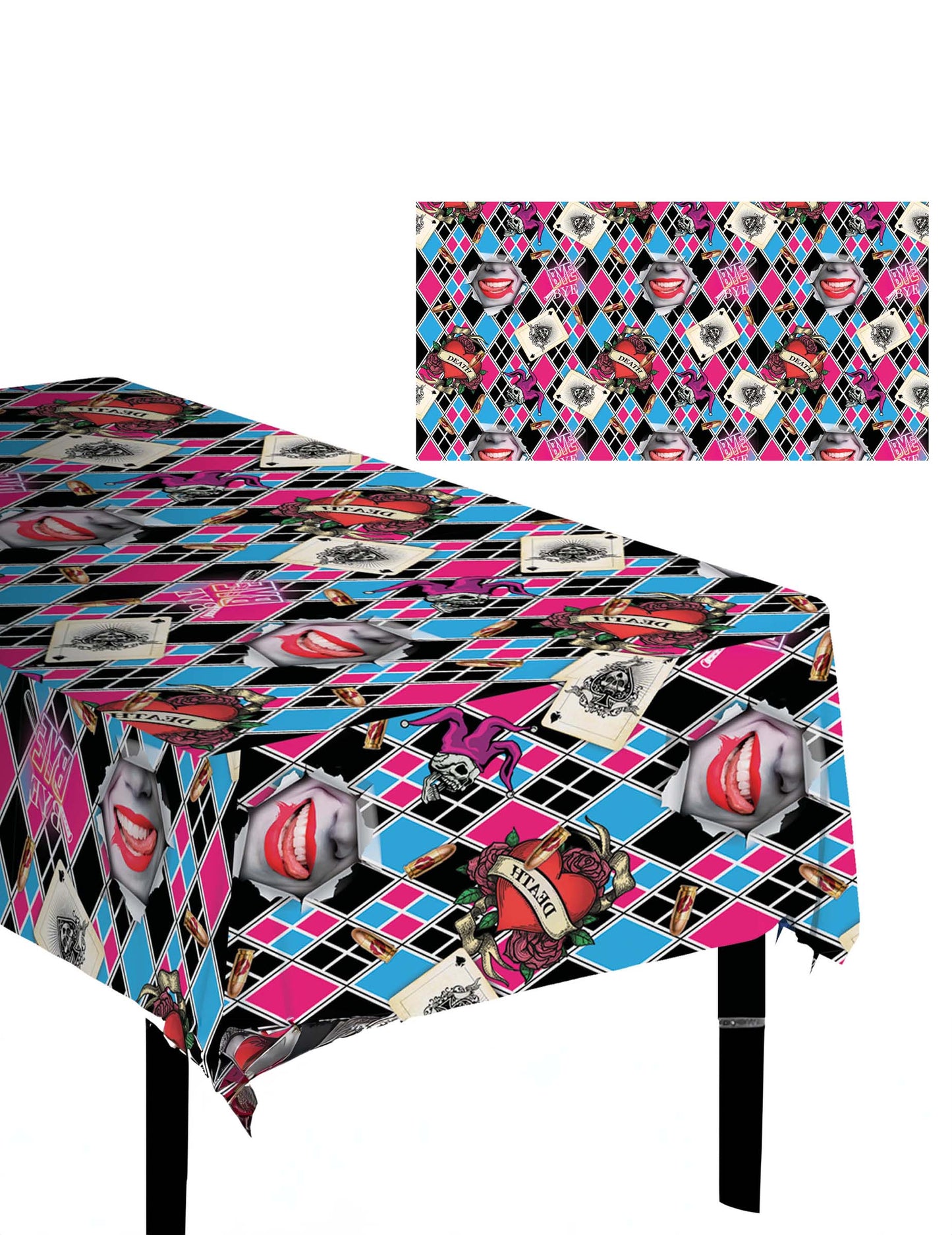 Ubrus z PVC s motivem Dangerous girl 137 x 274 cm