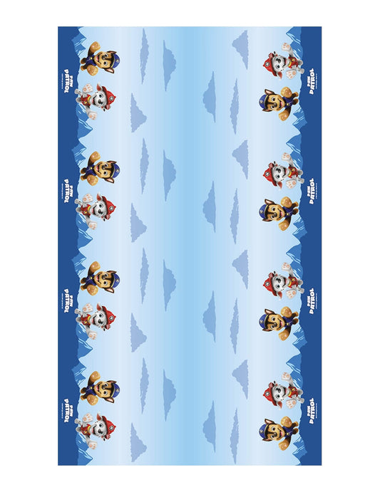 Modrý papírový ubrus Pat'patrouille™ 1,36 x 2,28 m