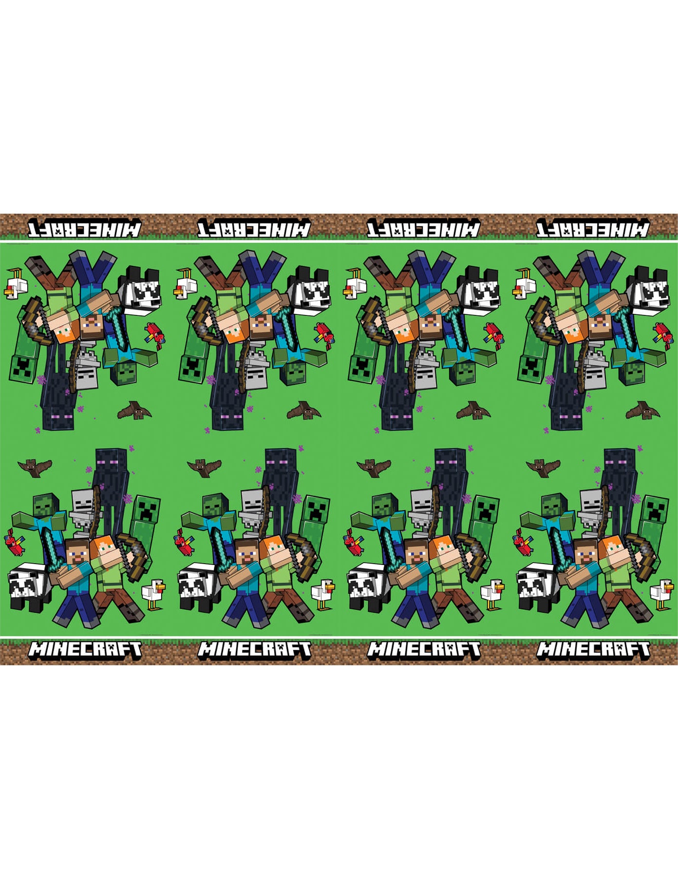 Minecraft plastový ubrus 120x180 cm