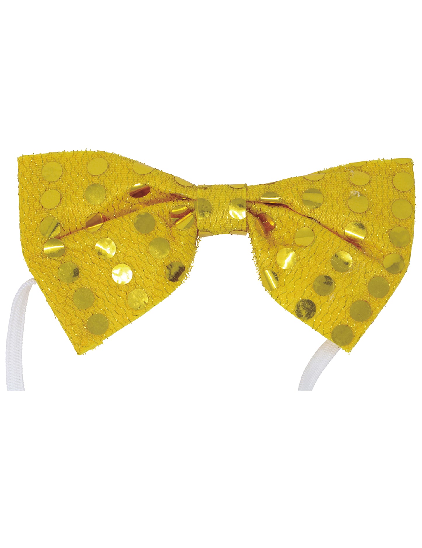 Zlatý flitrovaný motýlek pro dospělé