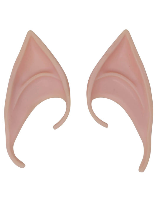 Détail de la paire d'oreilles d'elfe pour femme