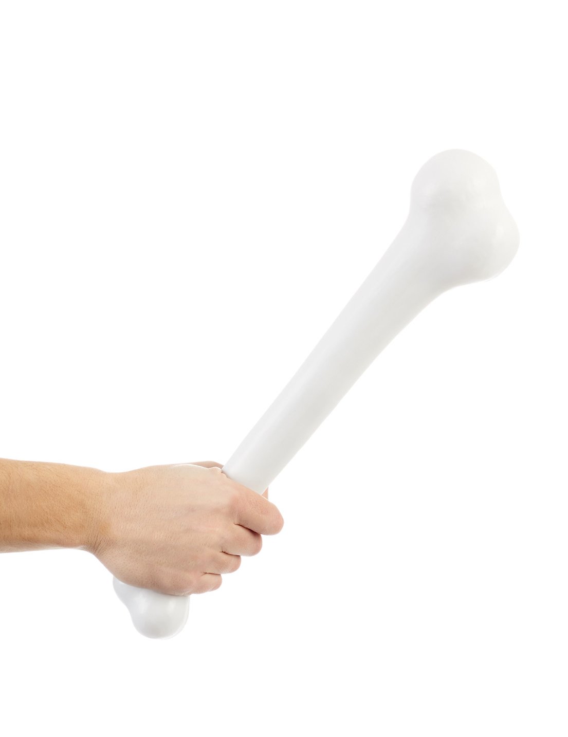 Situace s plastovým kostem pro kostým