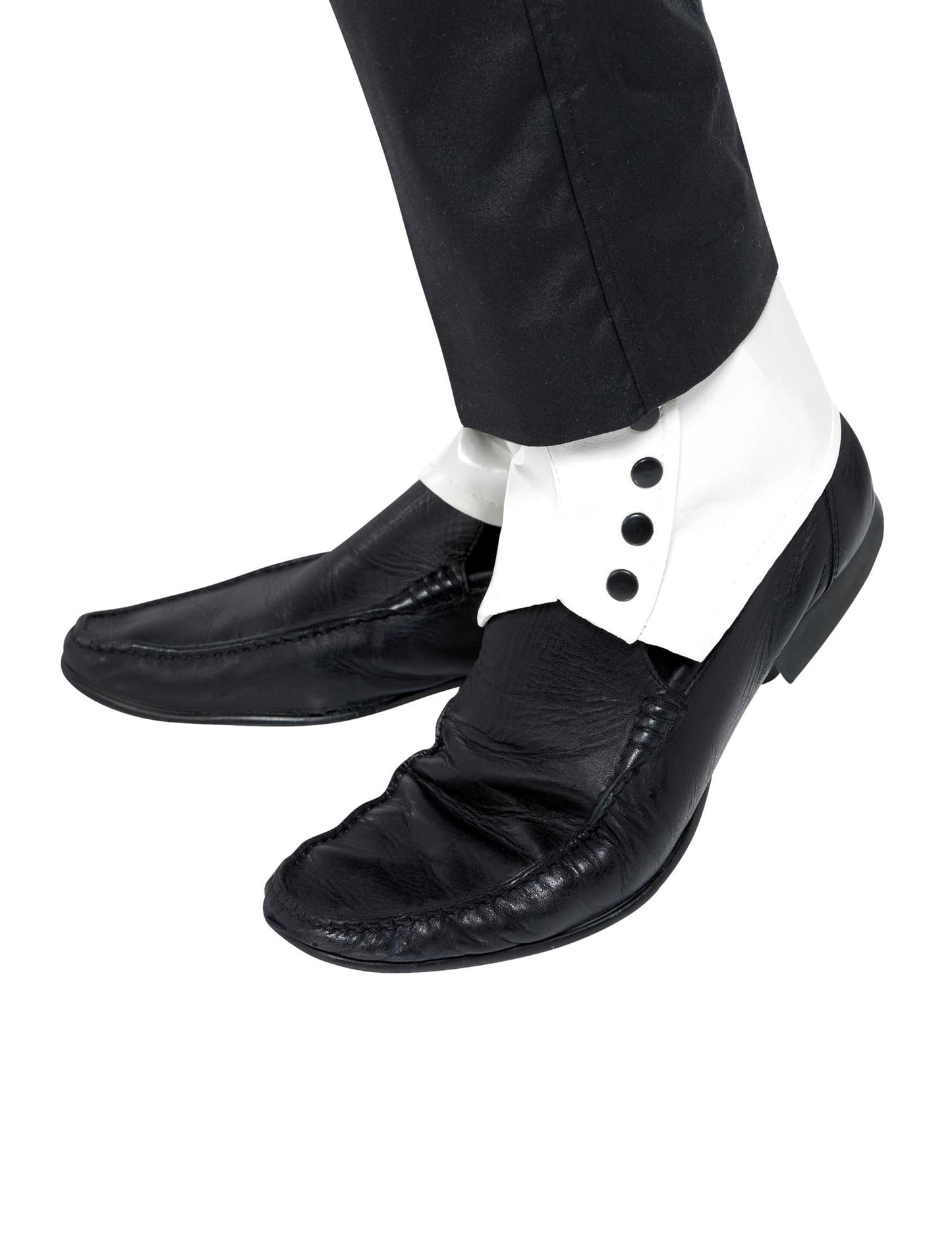 Pár bílých kamaší pro dospělé