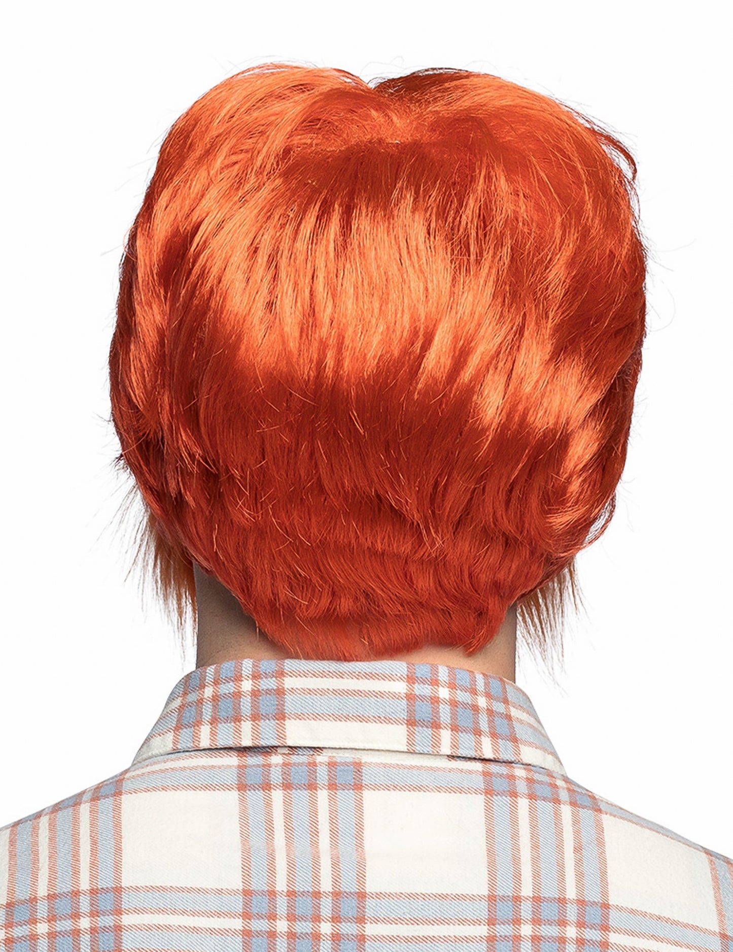 Pánská zrzavá paruka s vousy a knírem