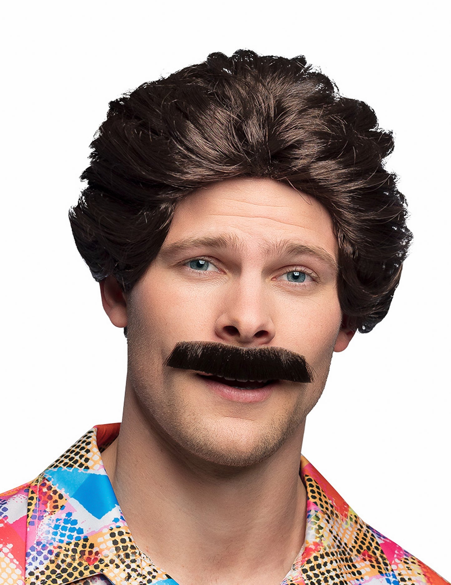 Paruka s knírem pro muže