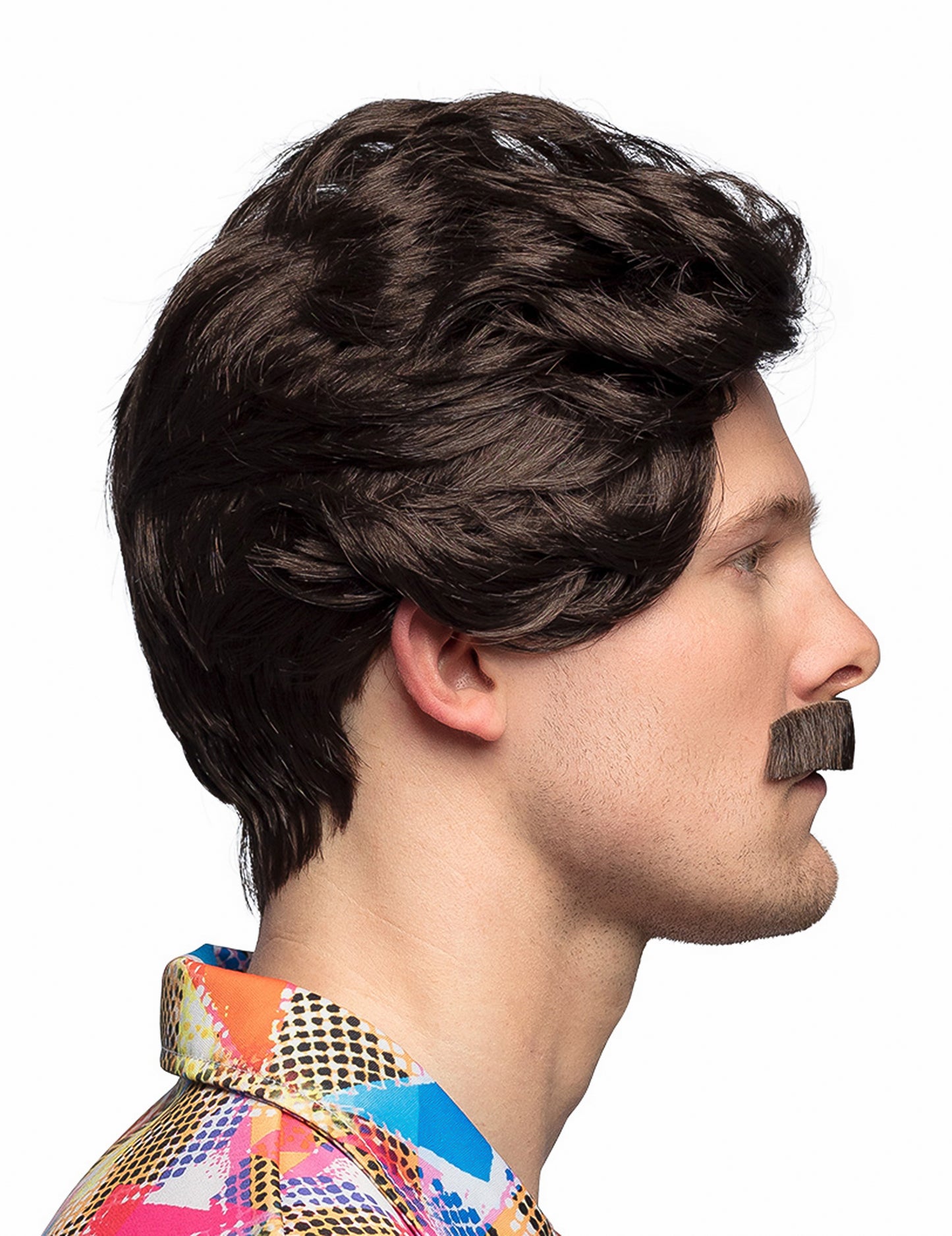 Paruka s knírem pro muže