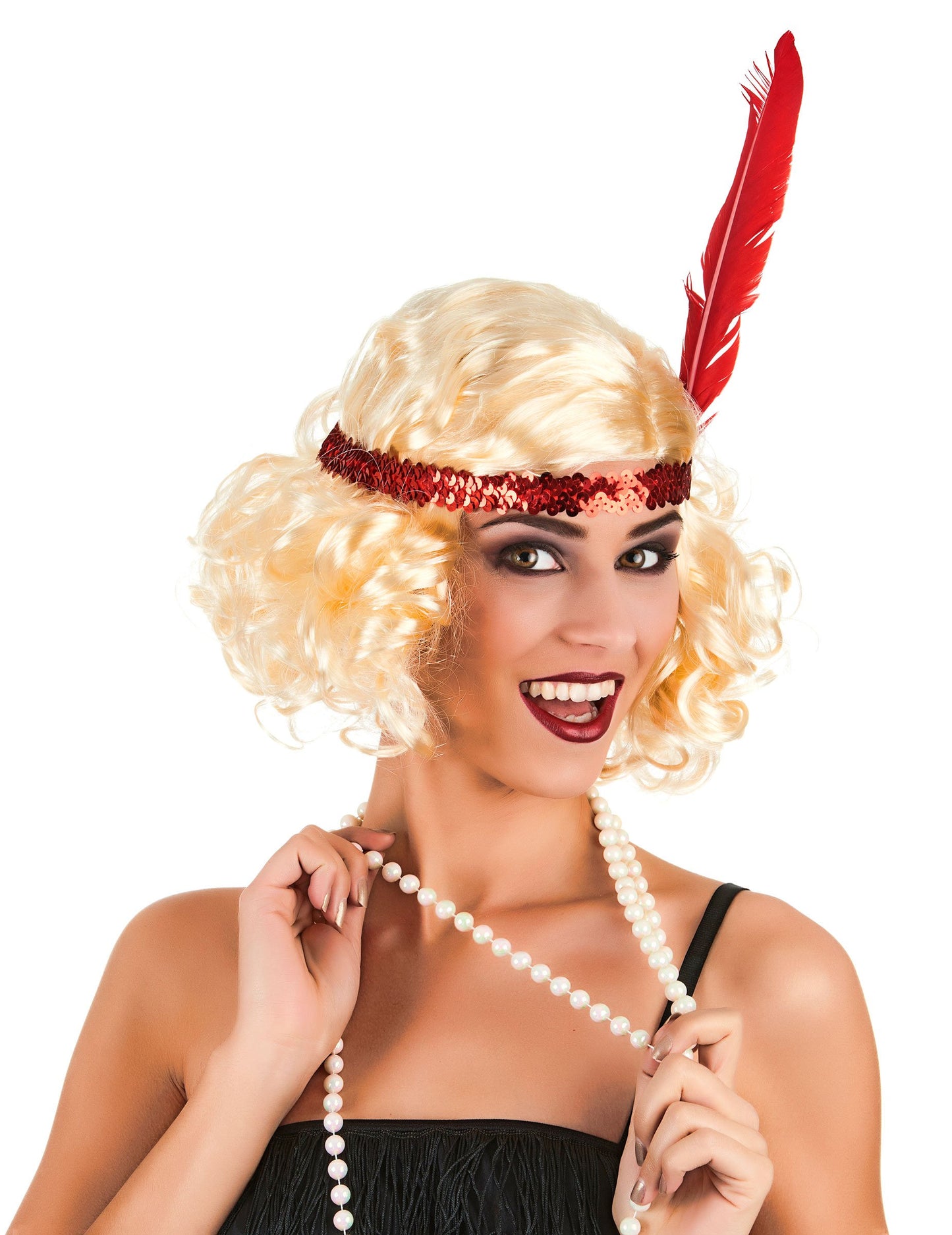 Dámská blond paruka Charleston