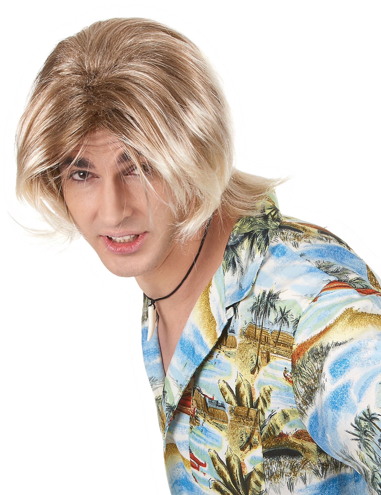 Paruka blond surfaře