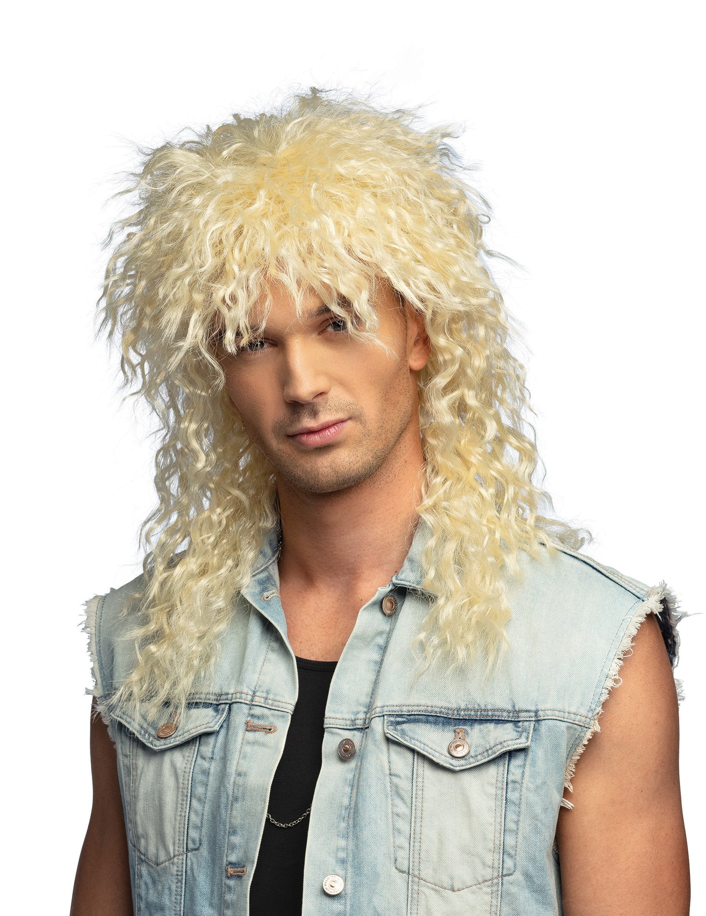 Paruka pro dospělého rockového zpěváka
