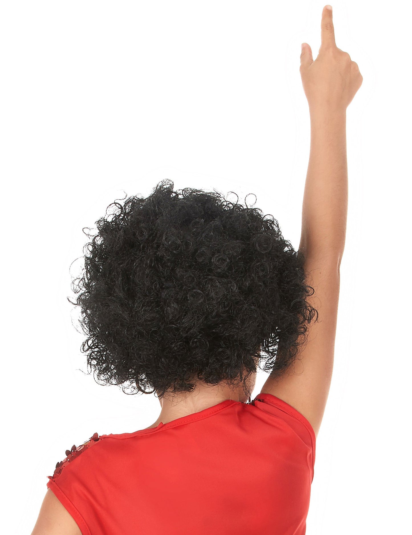 Černá afro paruka pro děti