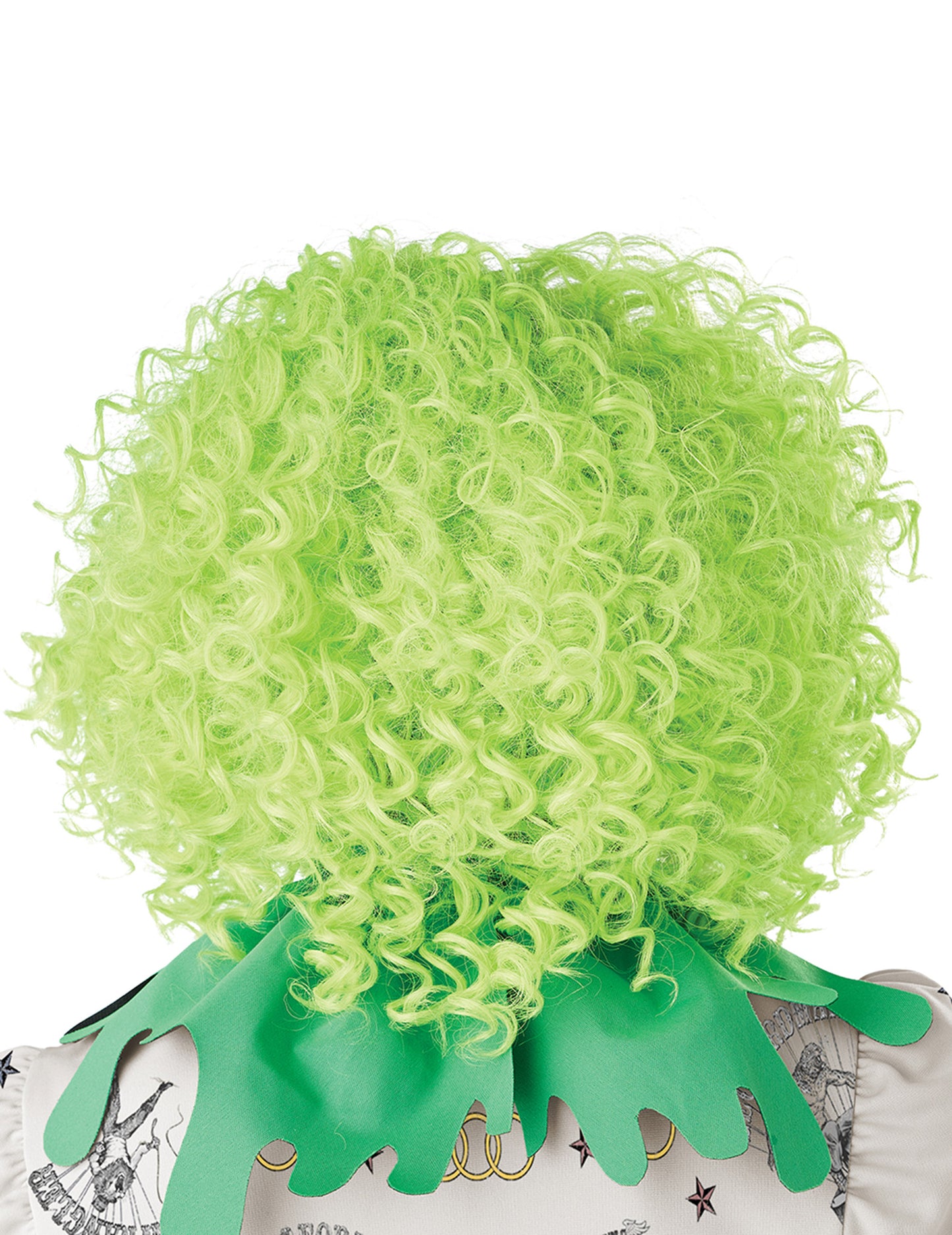 Paruka pro dospělé s motivem zeleného klauna