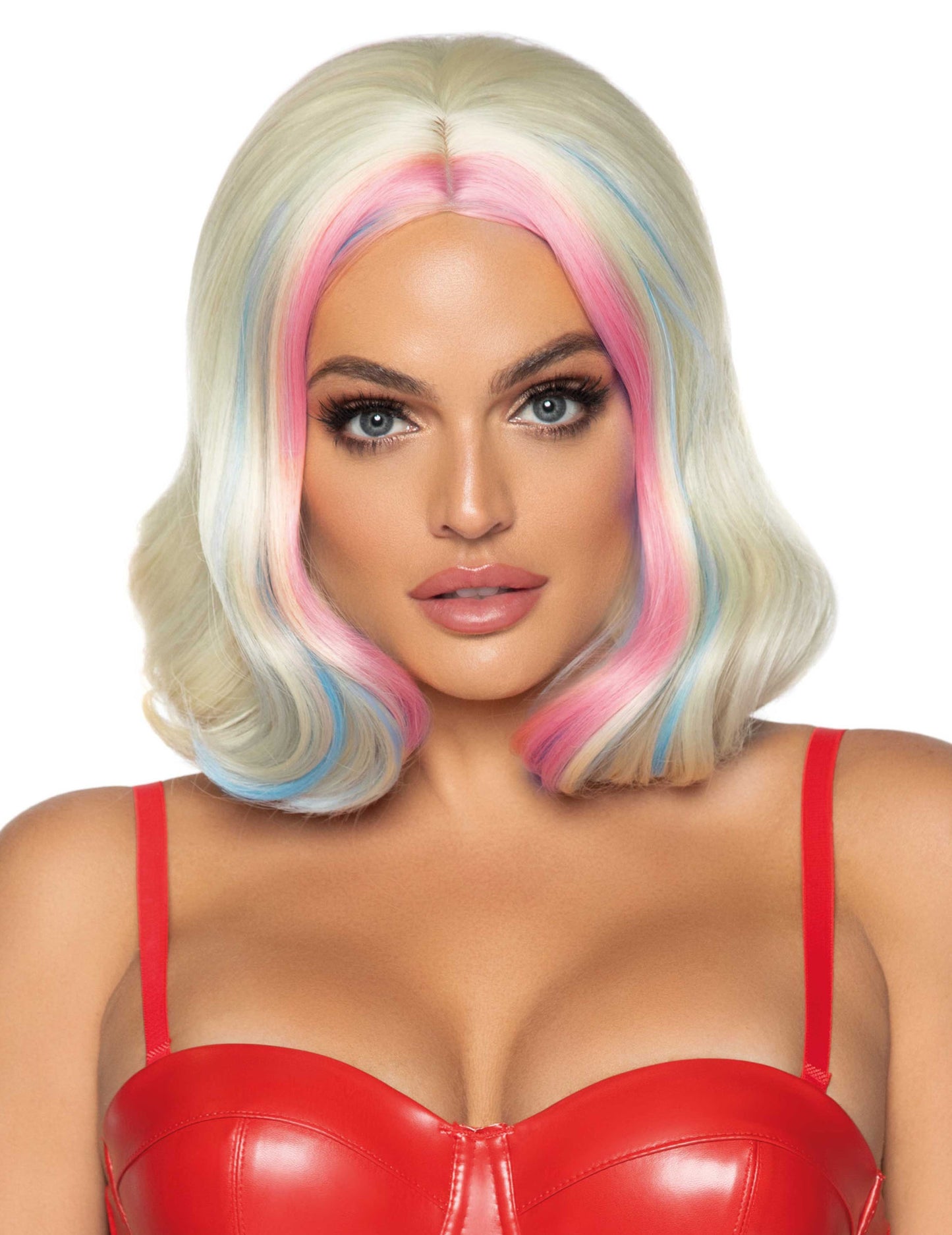 Krátká paruka pro dospělé Crazy Girl