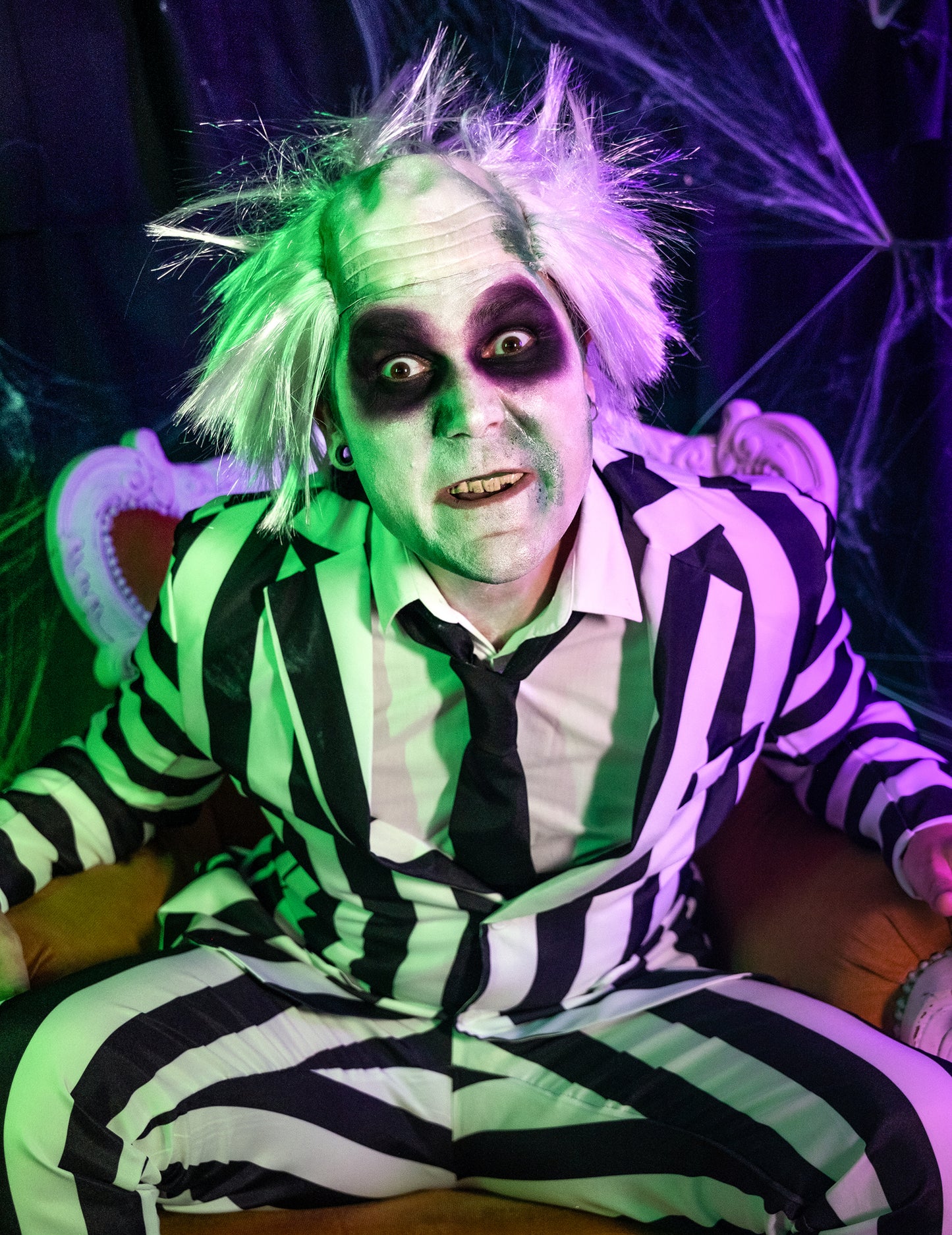 Paruka pro dospělé Crazy Ghost