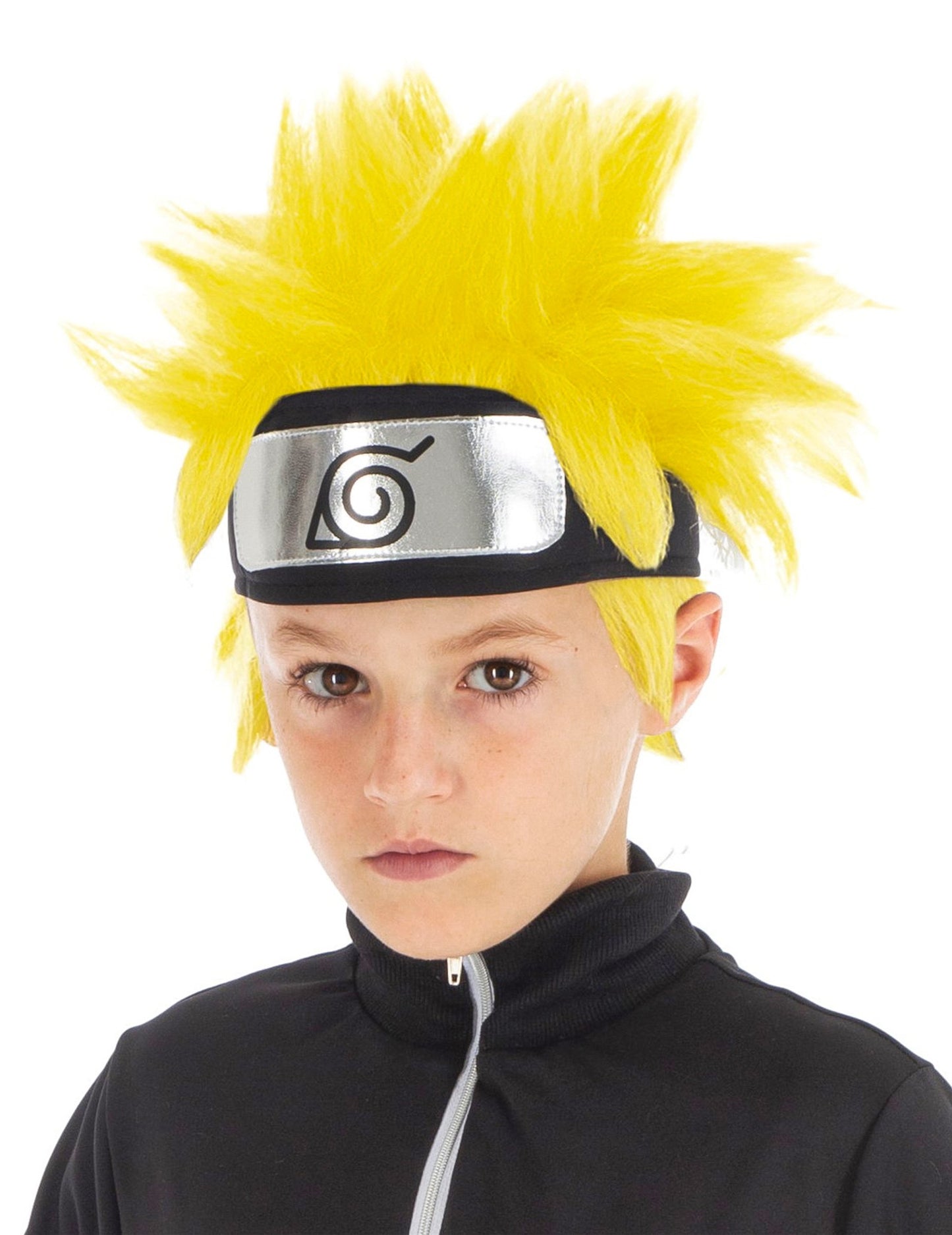 Žlutá paruka Naruto Shippuden pro děti
