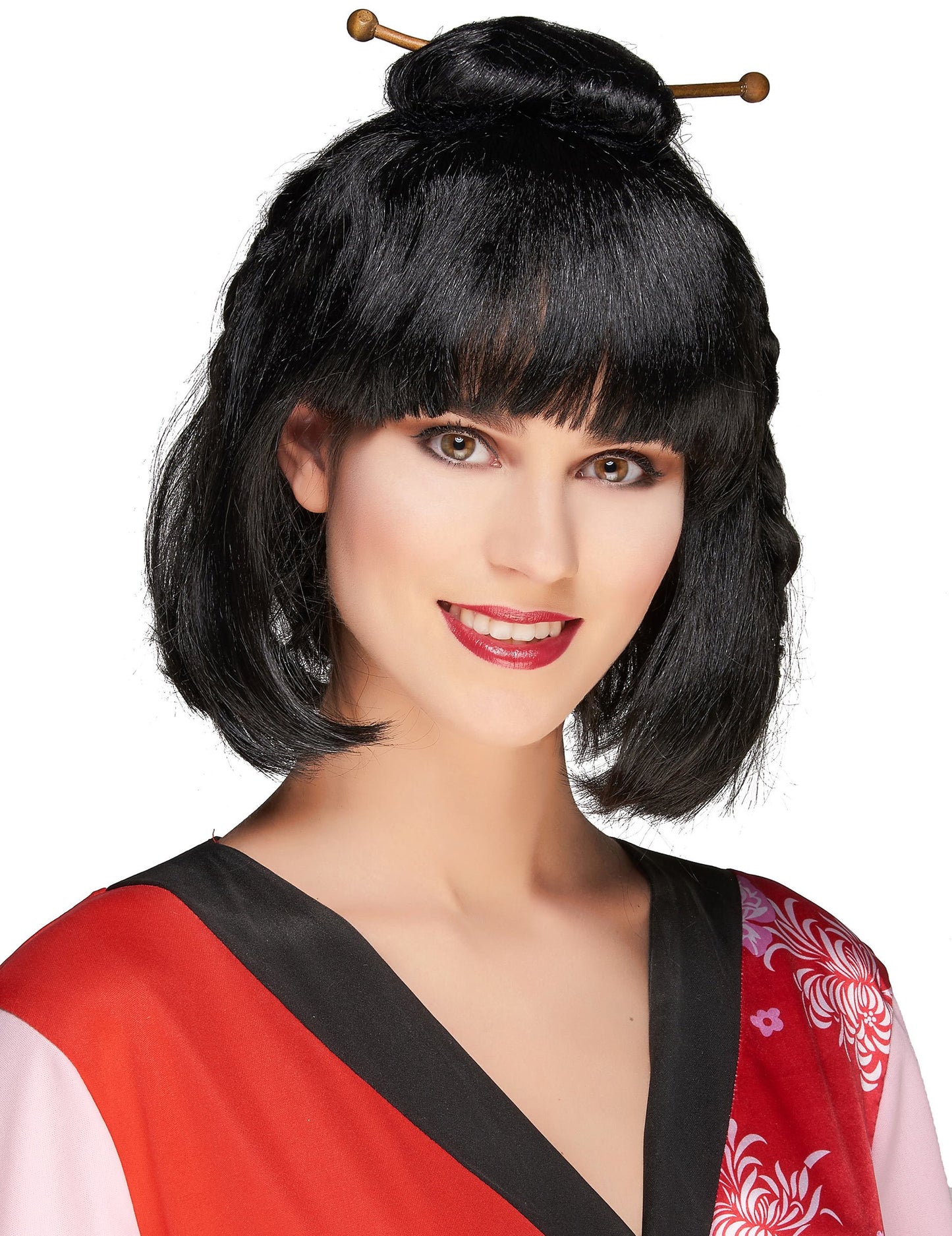 Čínská černá paruka pro ženy