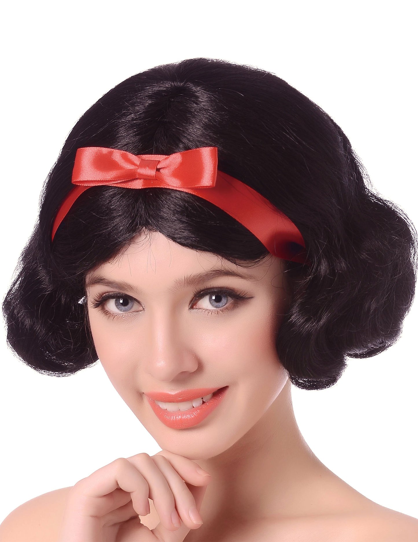 Paruka pro dospělé s motivem černé pohádky