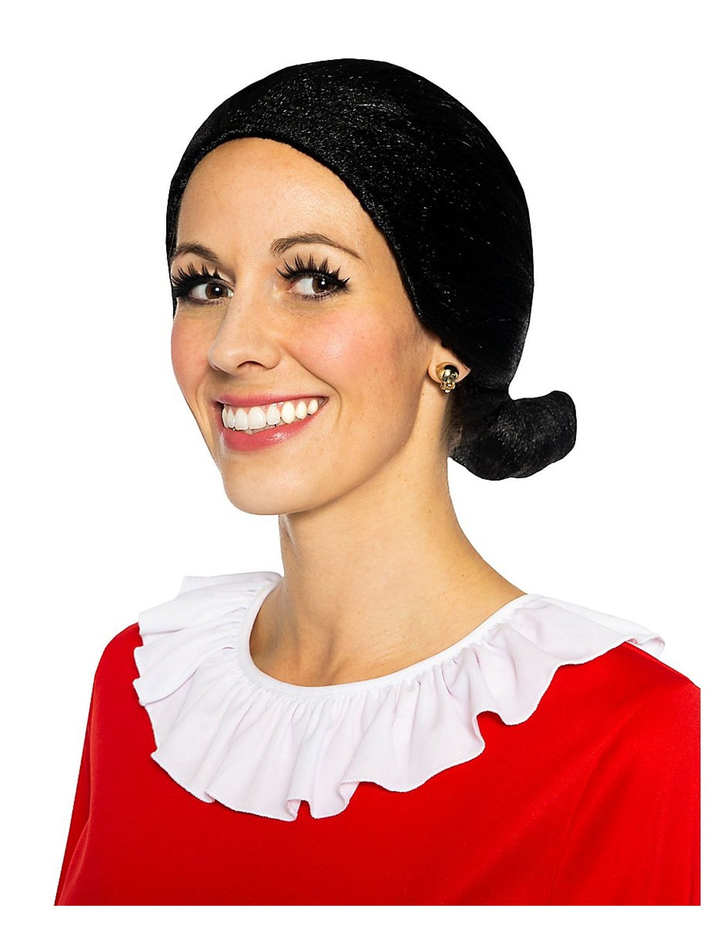 Paruka pro dospělé olivová