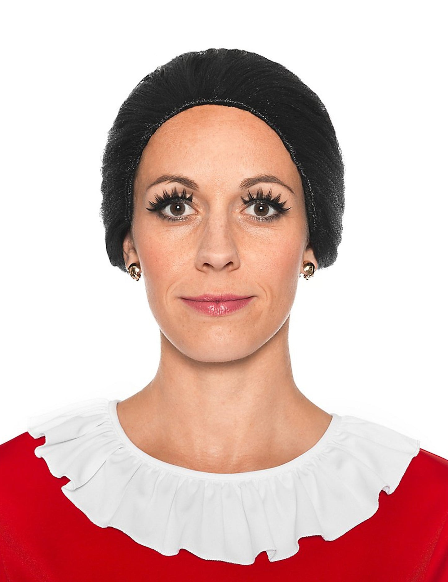 Paruka pro dospělé olivová