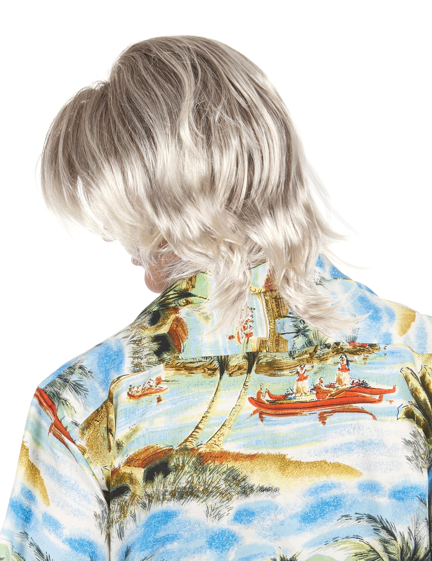 Paruka pro dospělé blond retro balayage