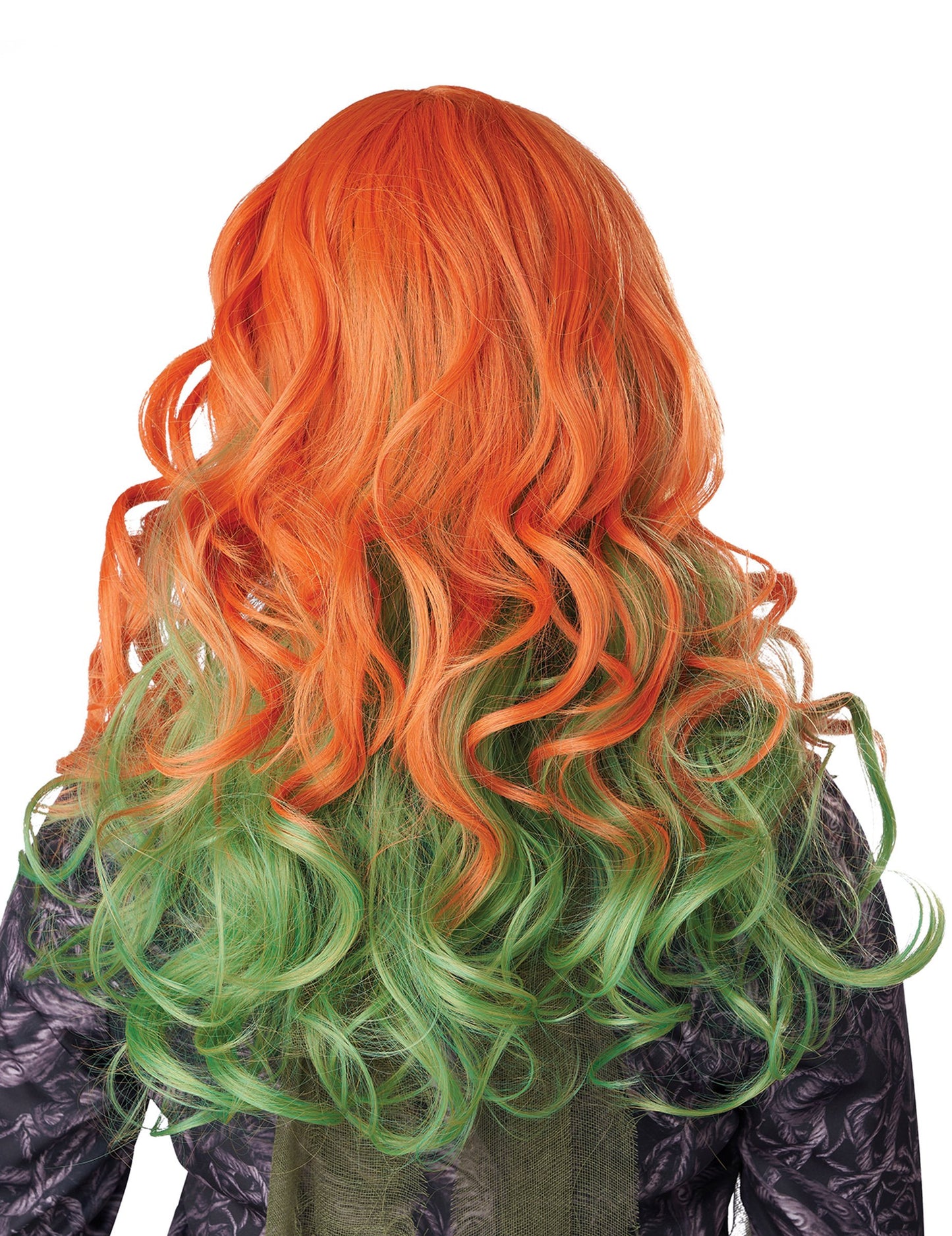 Červeno-zelená paruka pro ženy