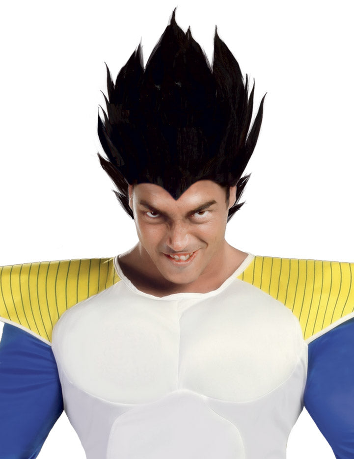 Dospělá černá samurajská paruka