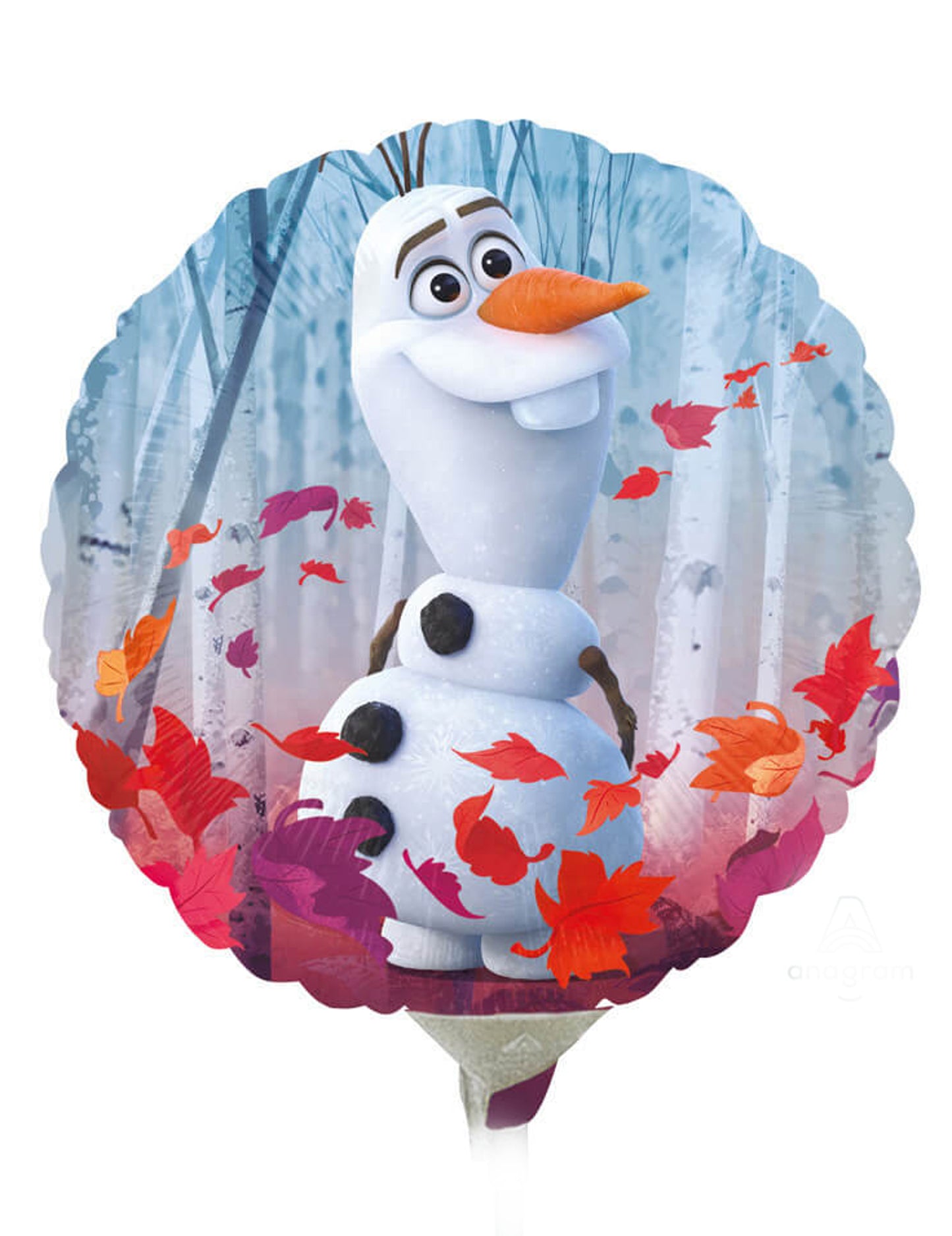 Malý kulatý hliníkový míč la Queen des Neiges 2 23 cm
