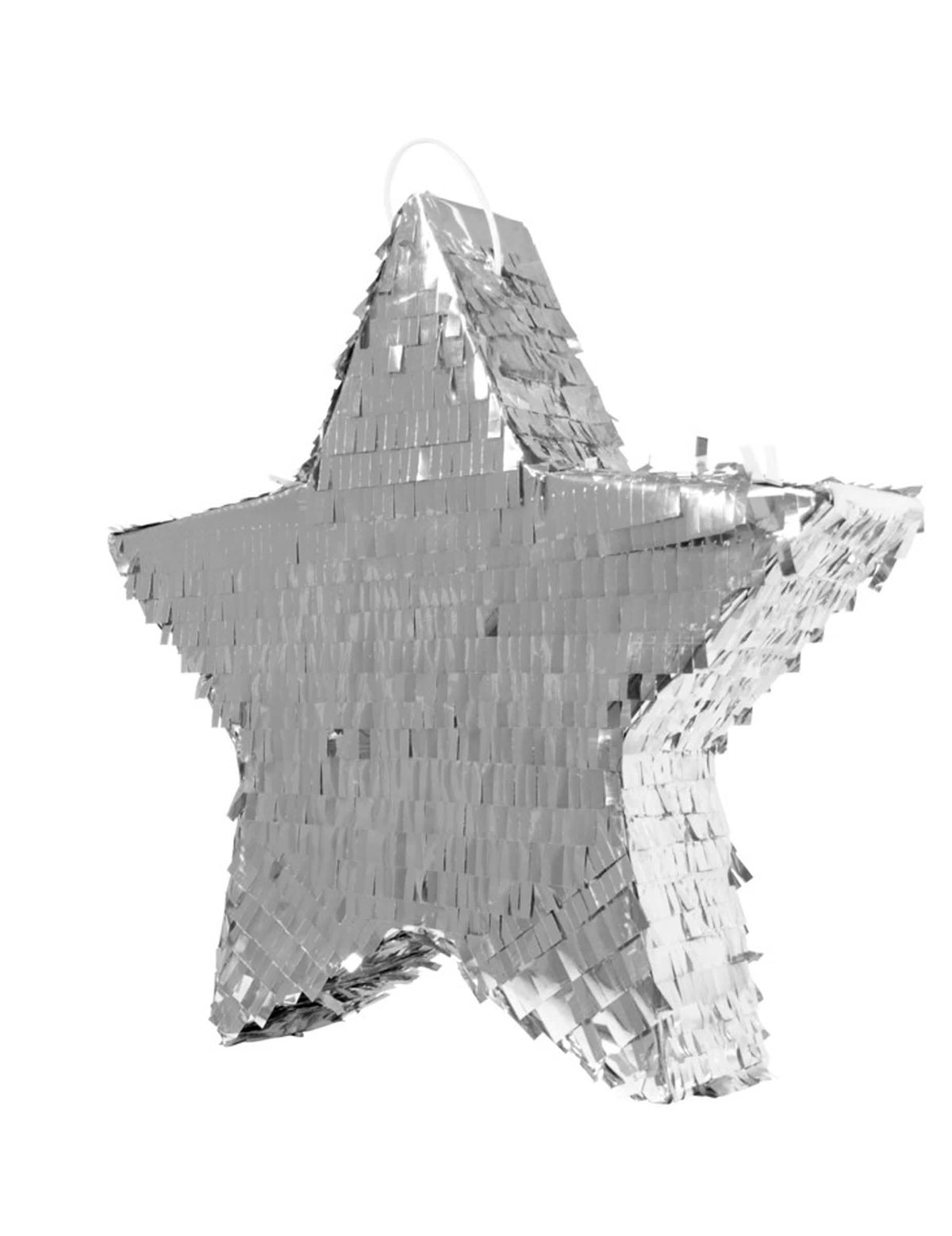 Piñata hvězda pro stříbrnou oslavu k naplnění