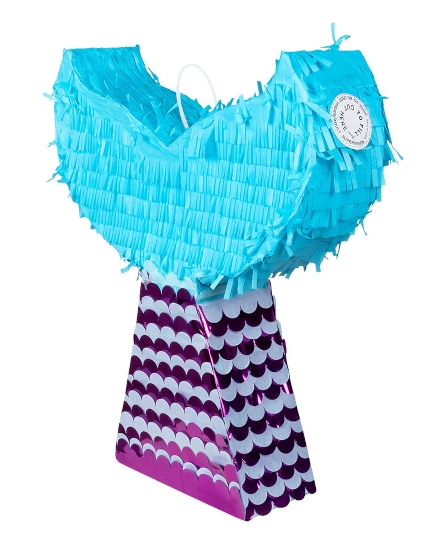 Piñata ocas mořské panny 40 x 45 x 9 cm