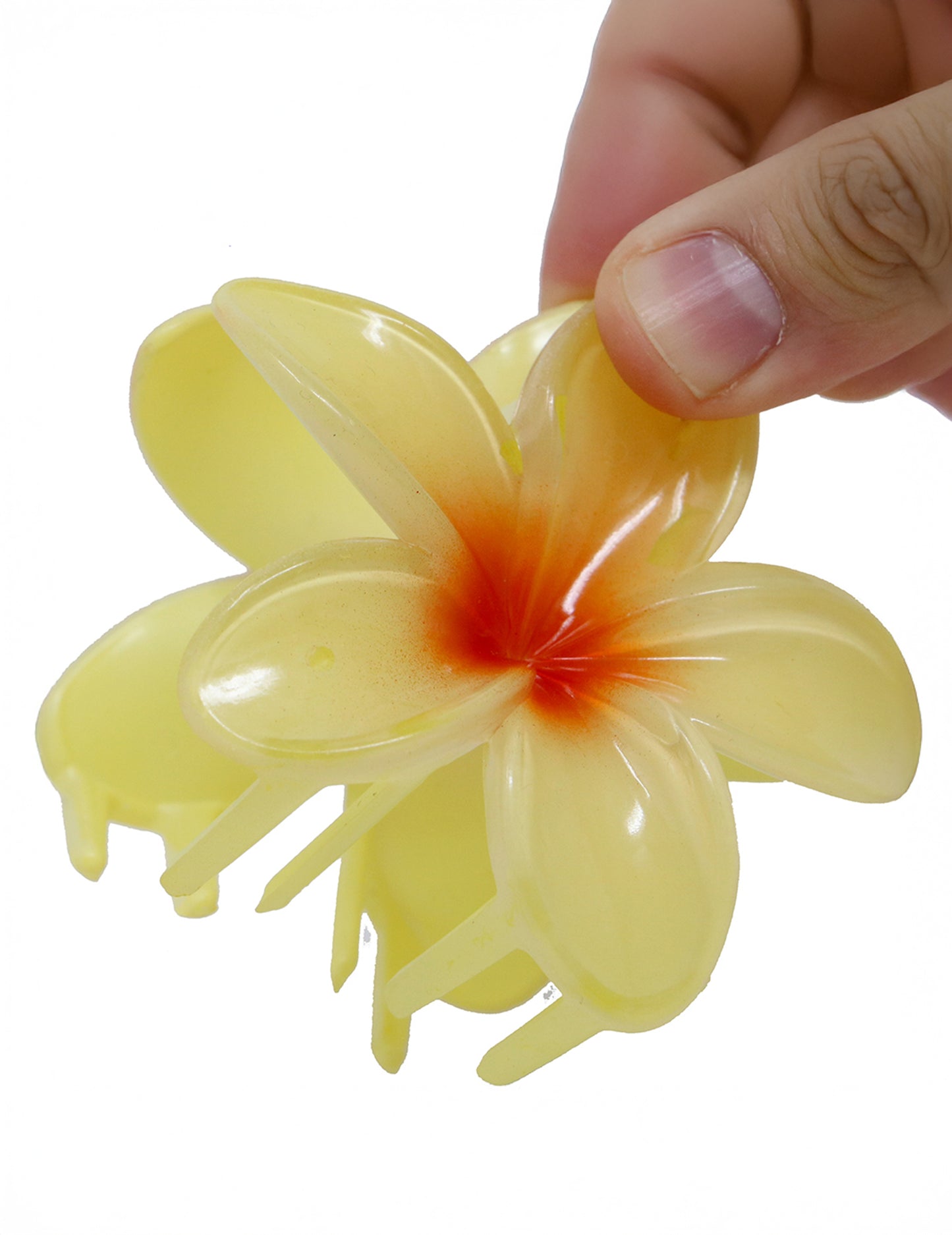 Pince à cheveux fleur de vahiné