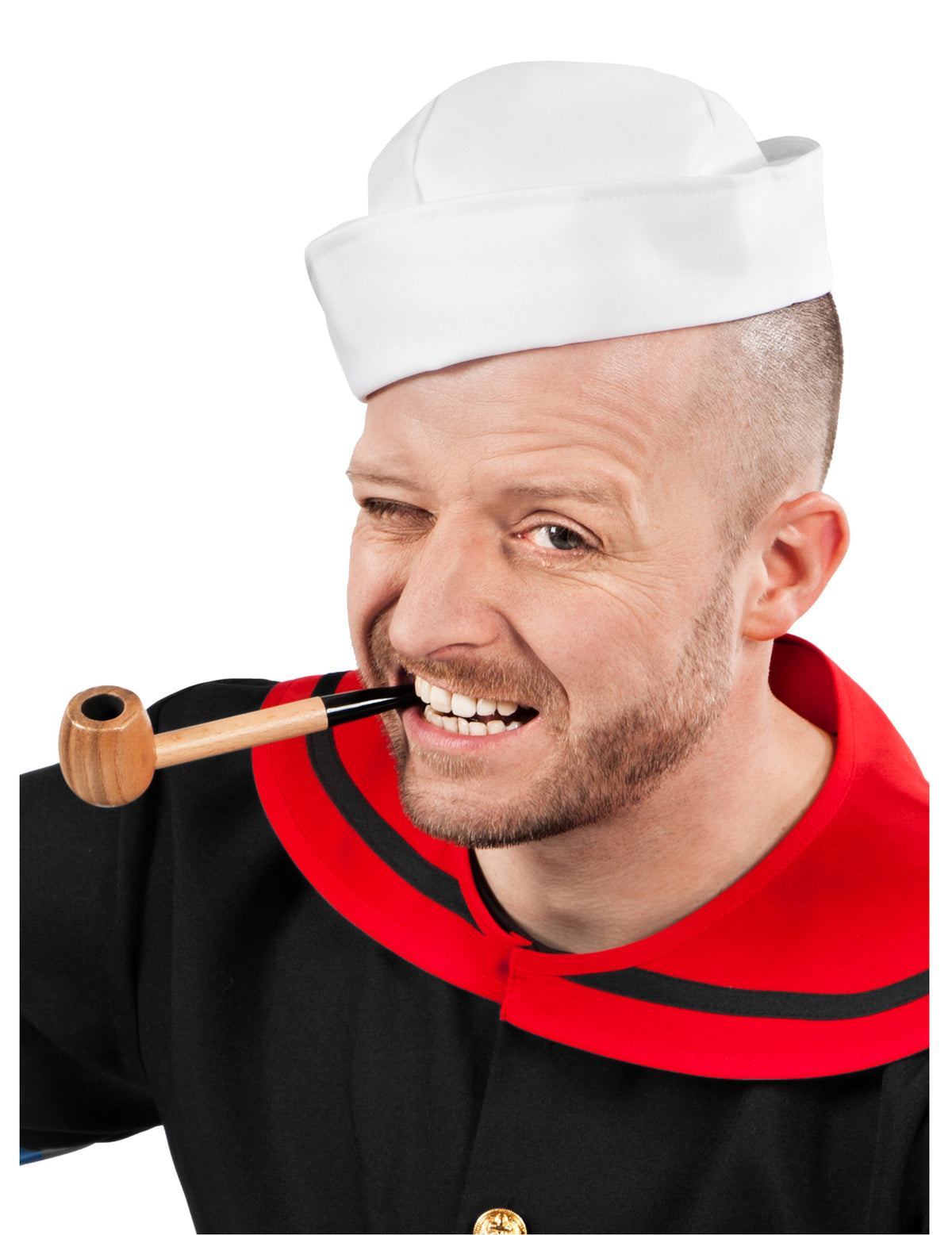 Dýmka Popeye™ pro dospělý hnědá a černá