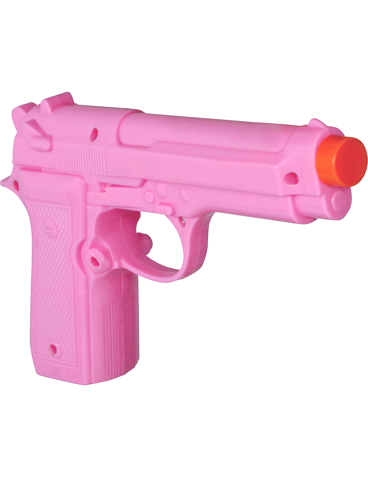 Růžová plastová pistole 23 cm
