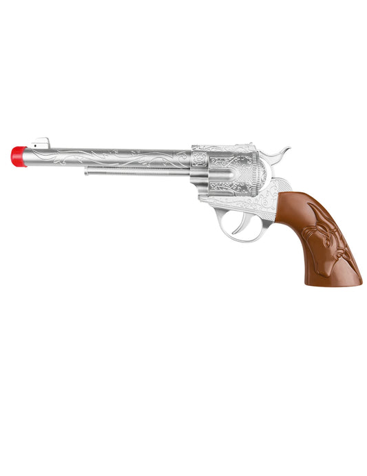 Vue de profil du pistolet sonore cowboy