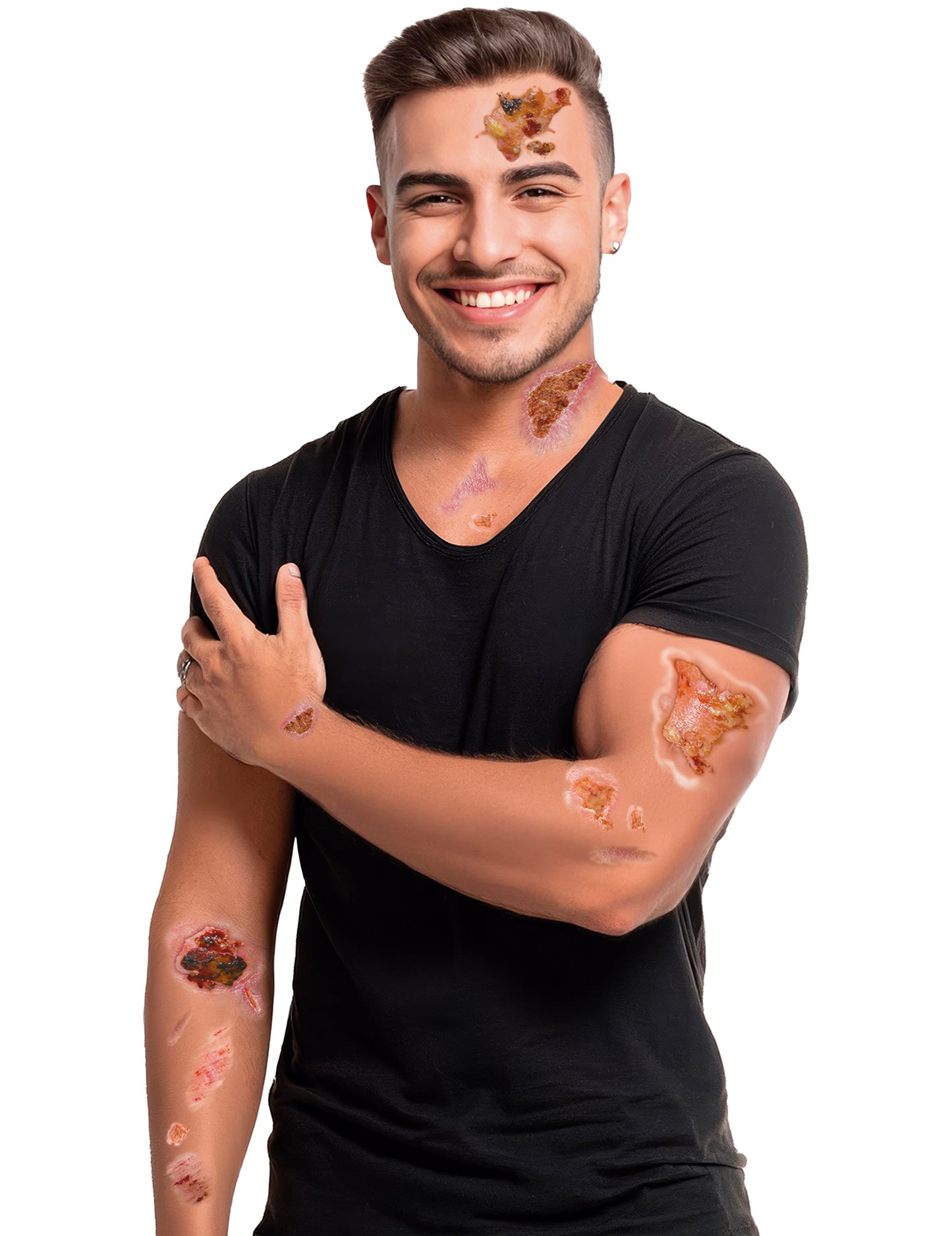 Tetovací arch na infikované rány