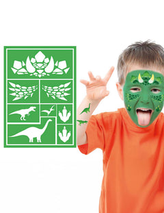 Dinosaurier und Drachen Make-up