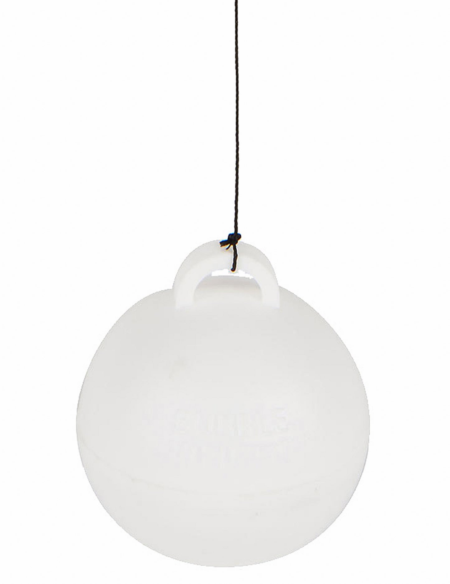 Bílý héliový balónek o hmotnosti 35 g