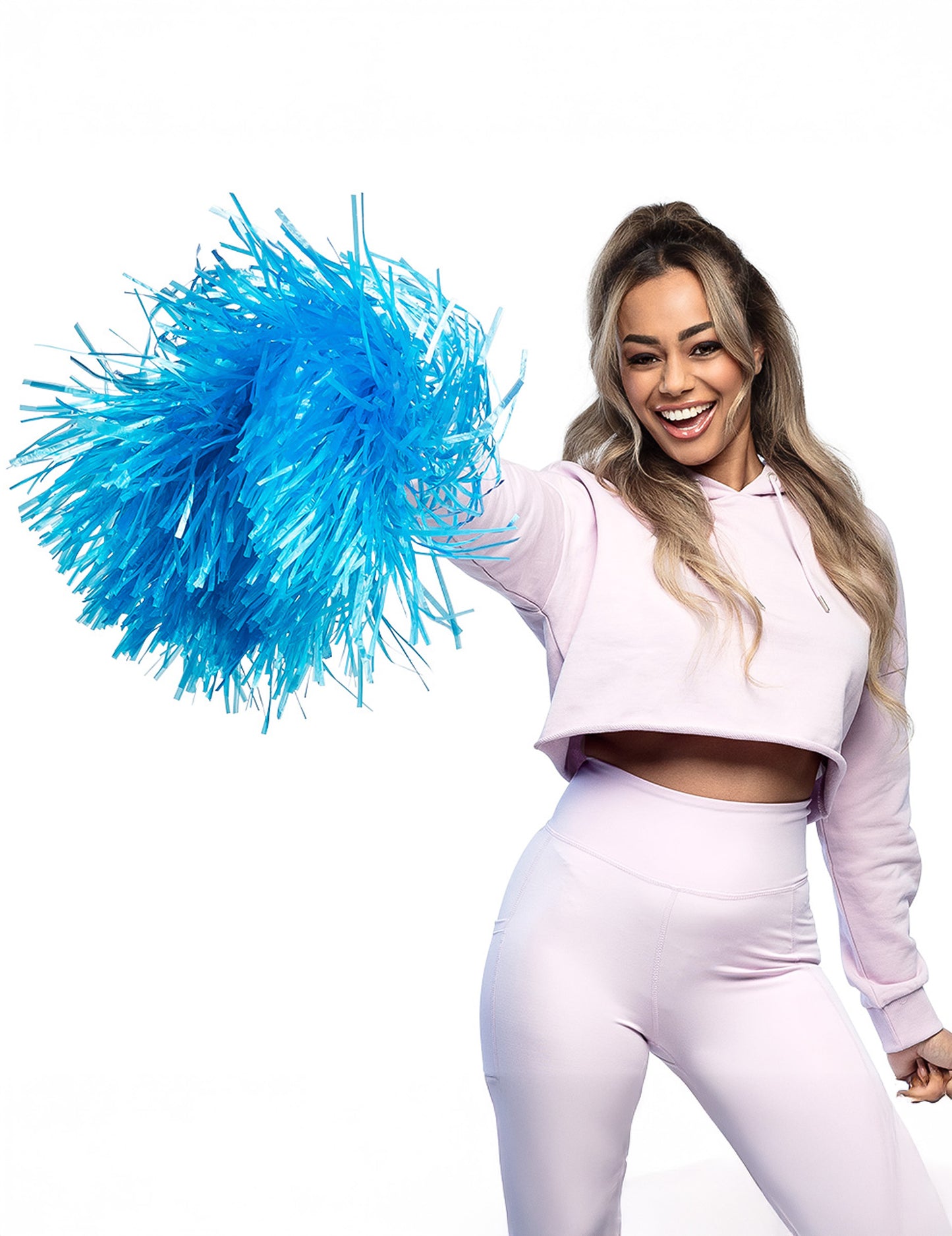 Metalicky modrá bambulka