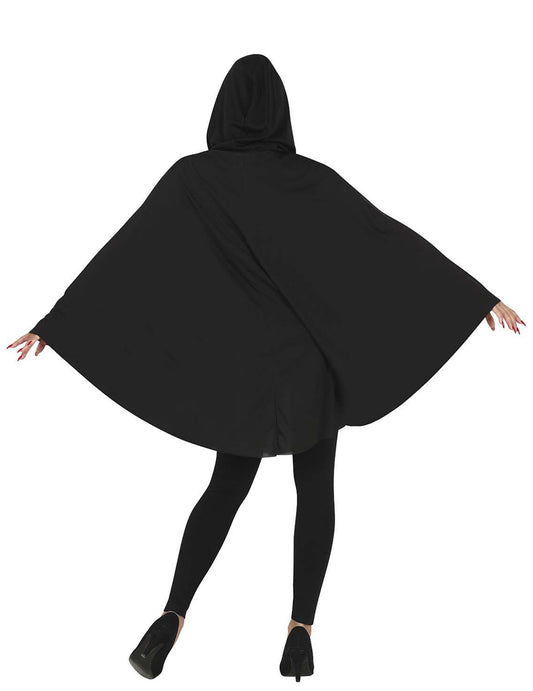 Černé pončo dýně pro dospělé
