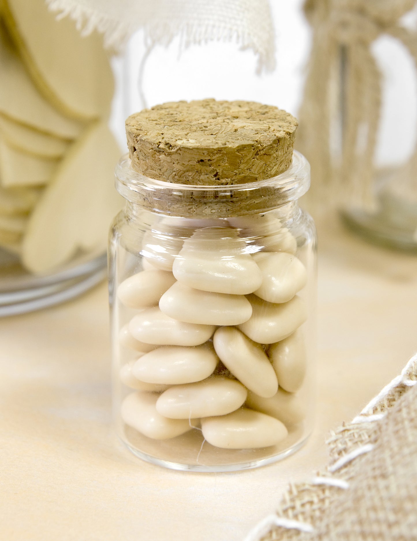 Skleněná kořenka 5,3 x 5,3 x 4 cm