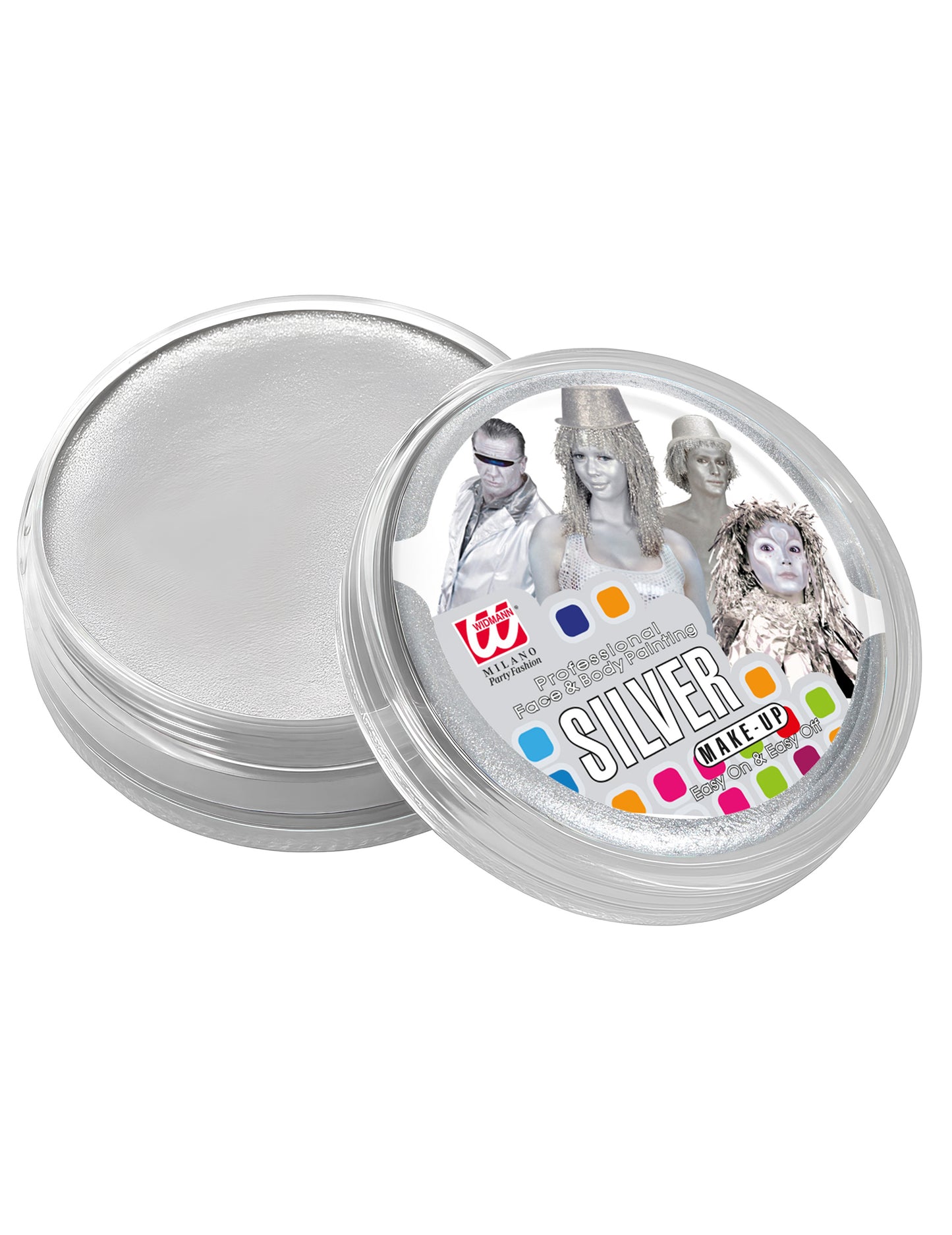 Profesionální stříbrná kelímek na make-up 25g