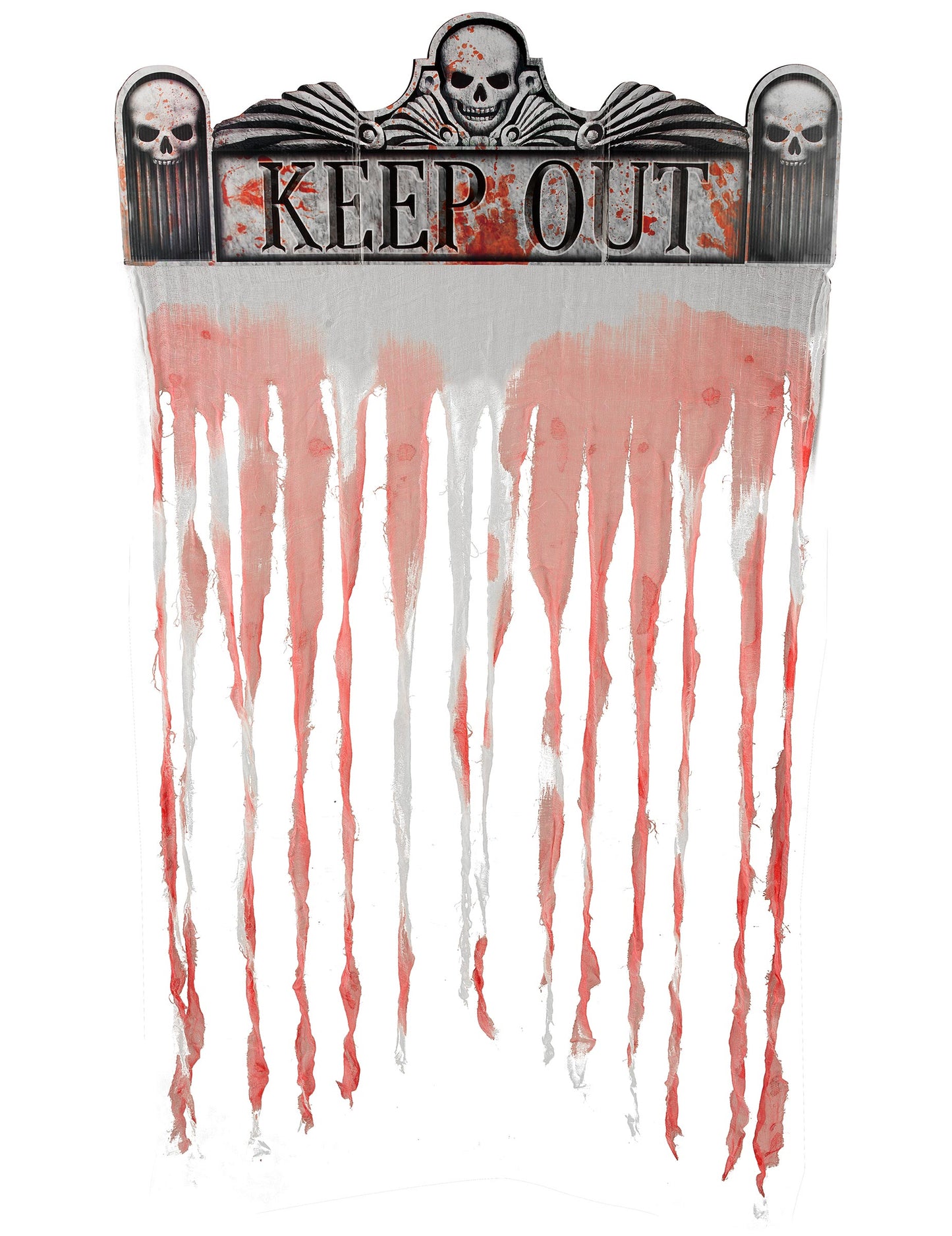 Halloweenská dveřní záclona 150 x 95 cm