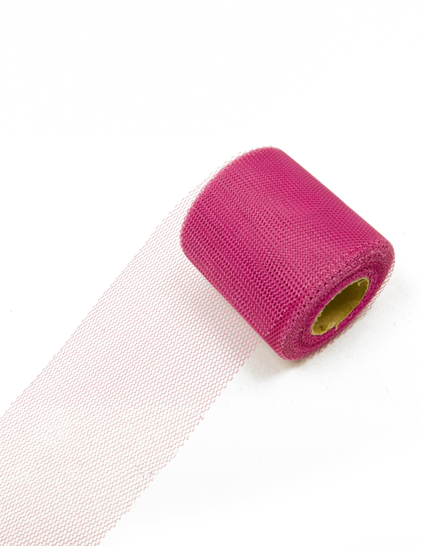 Rouleau de tulle pour décoration rose fuchsia