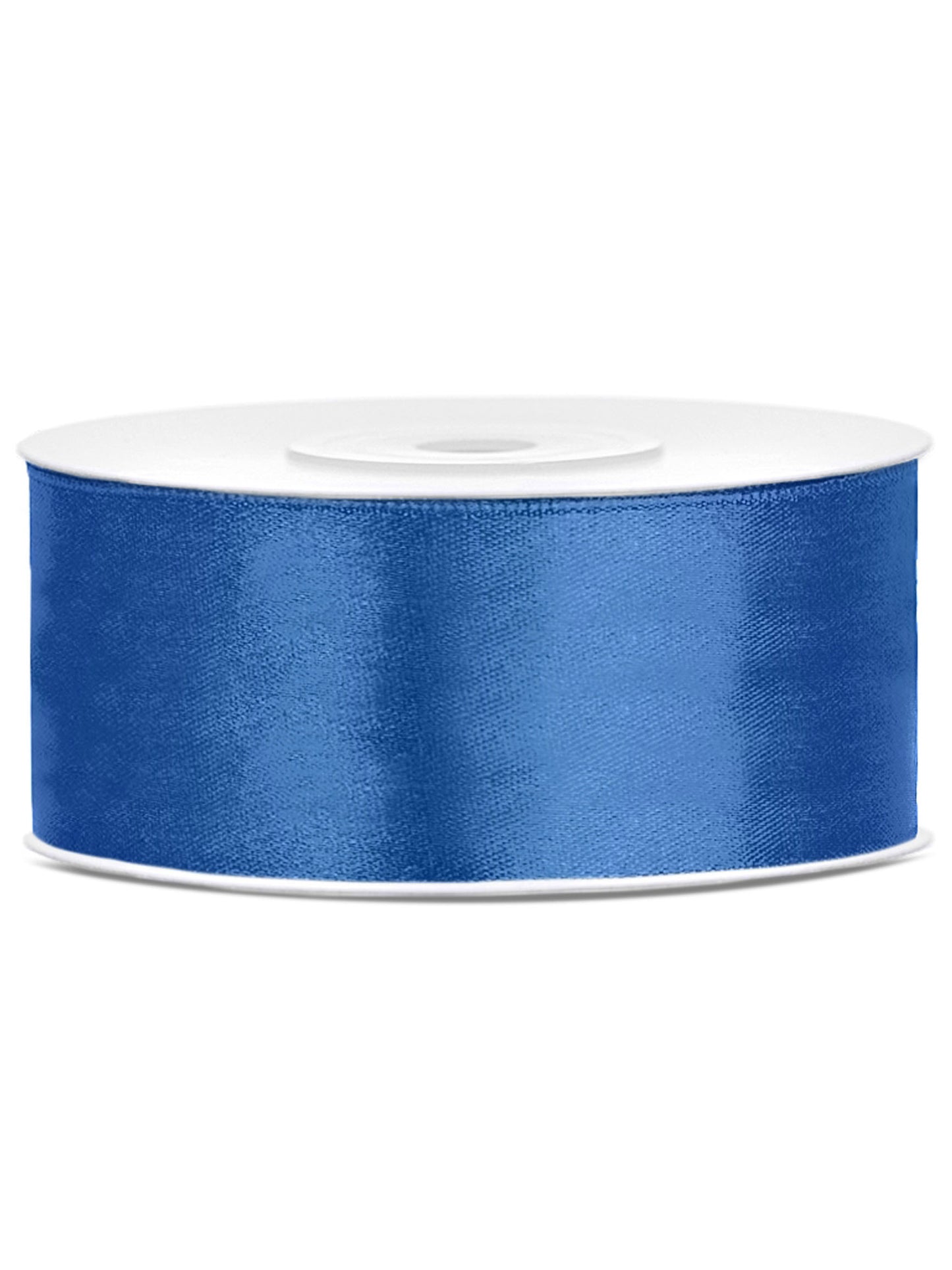Ruban satin pour décoration bleu roi