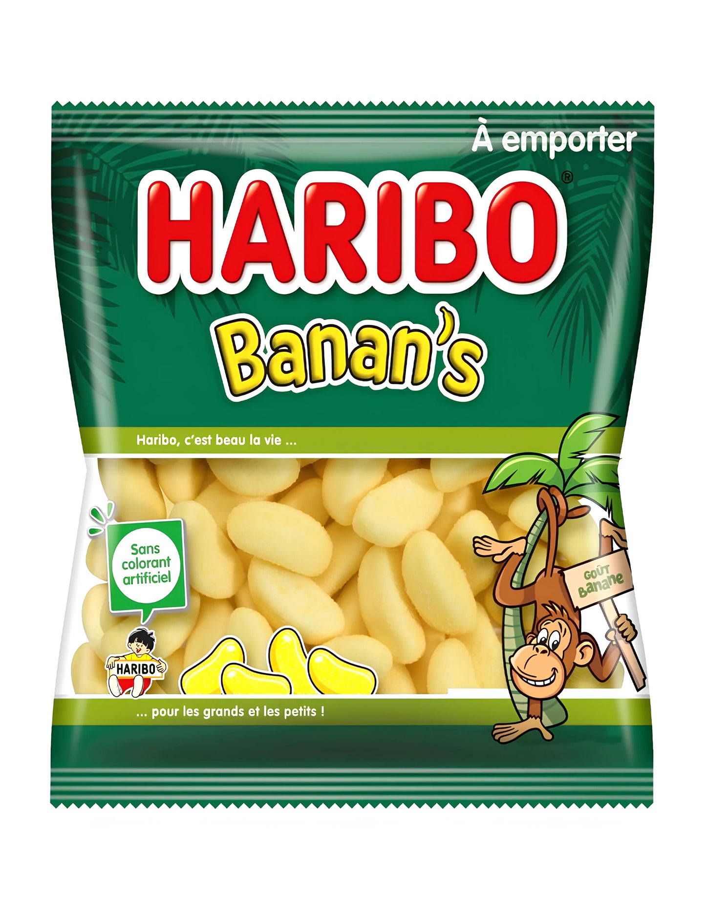 Haribo 120 g banánového bonbónu