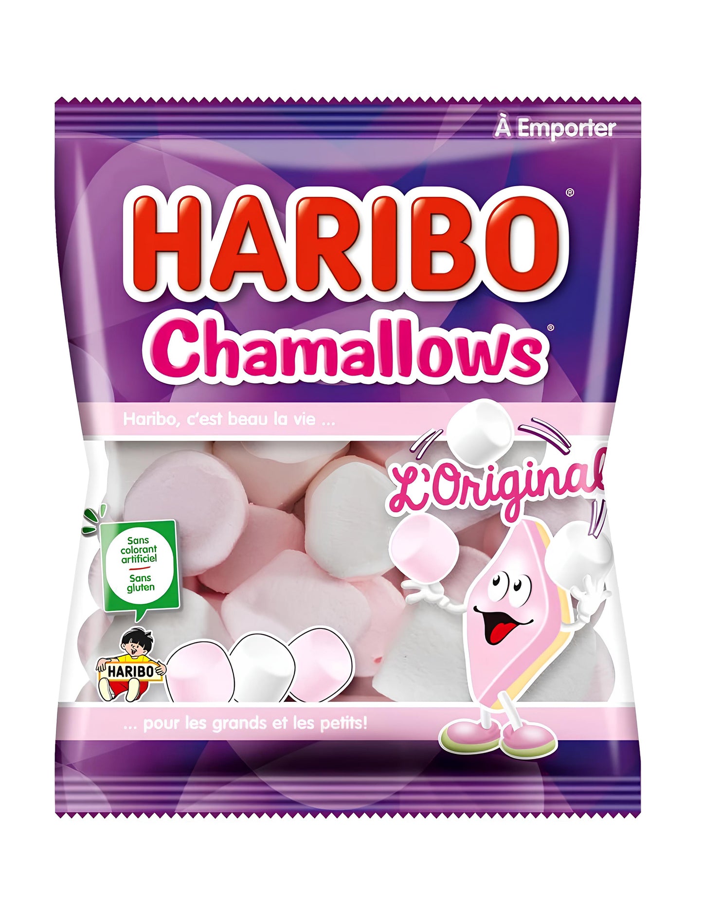 Haribo chamallows cukroví taška