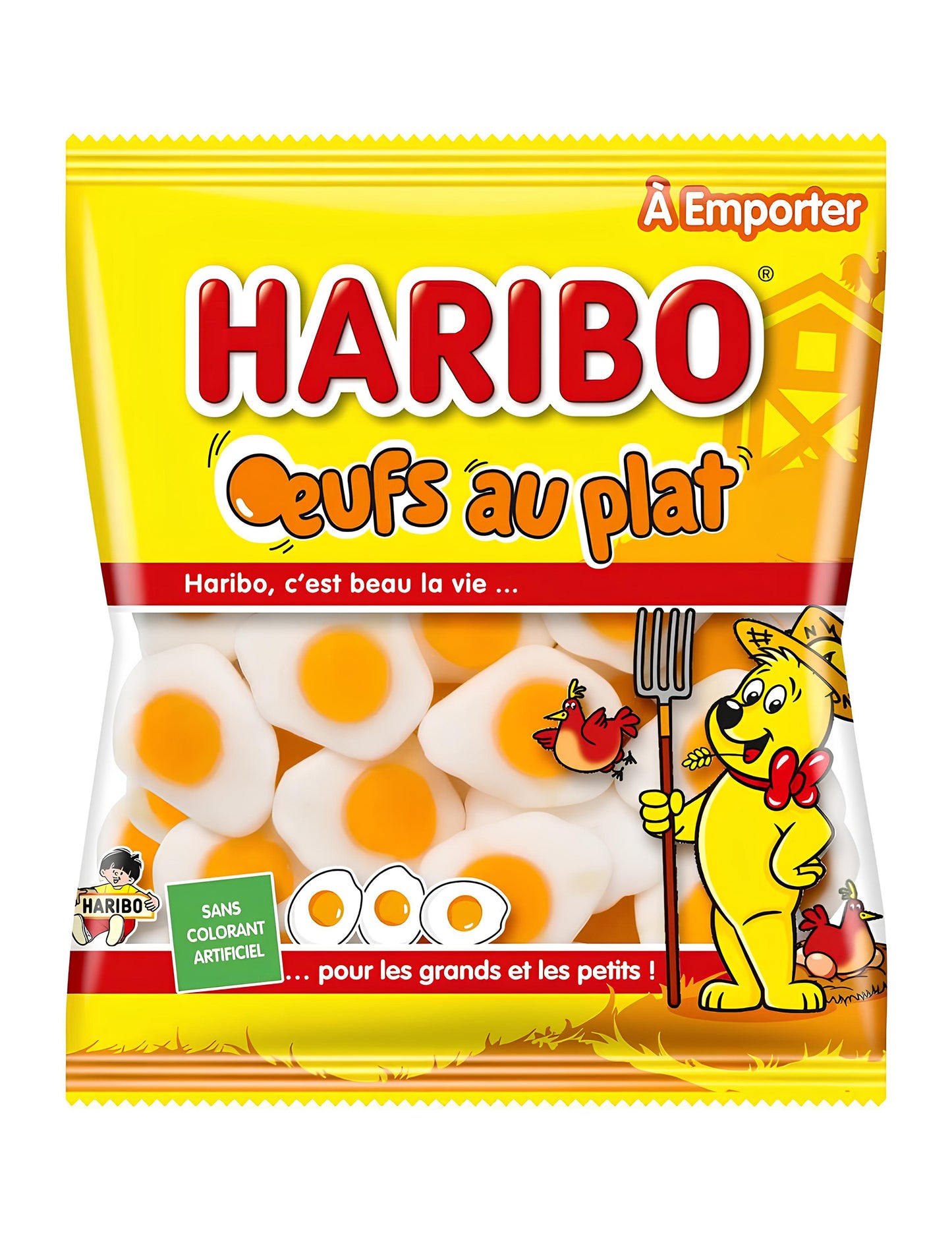 Candy Bandy Haribo vejce na misce